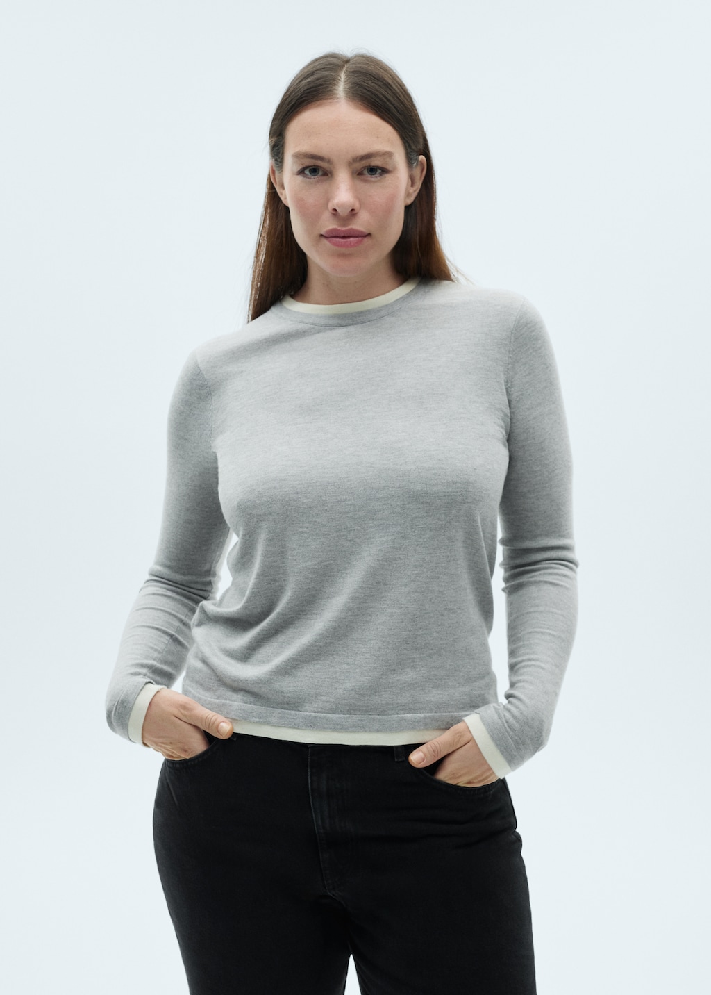 Mango Matilda medium-rise straight-fit jeans thumbnail