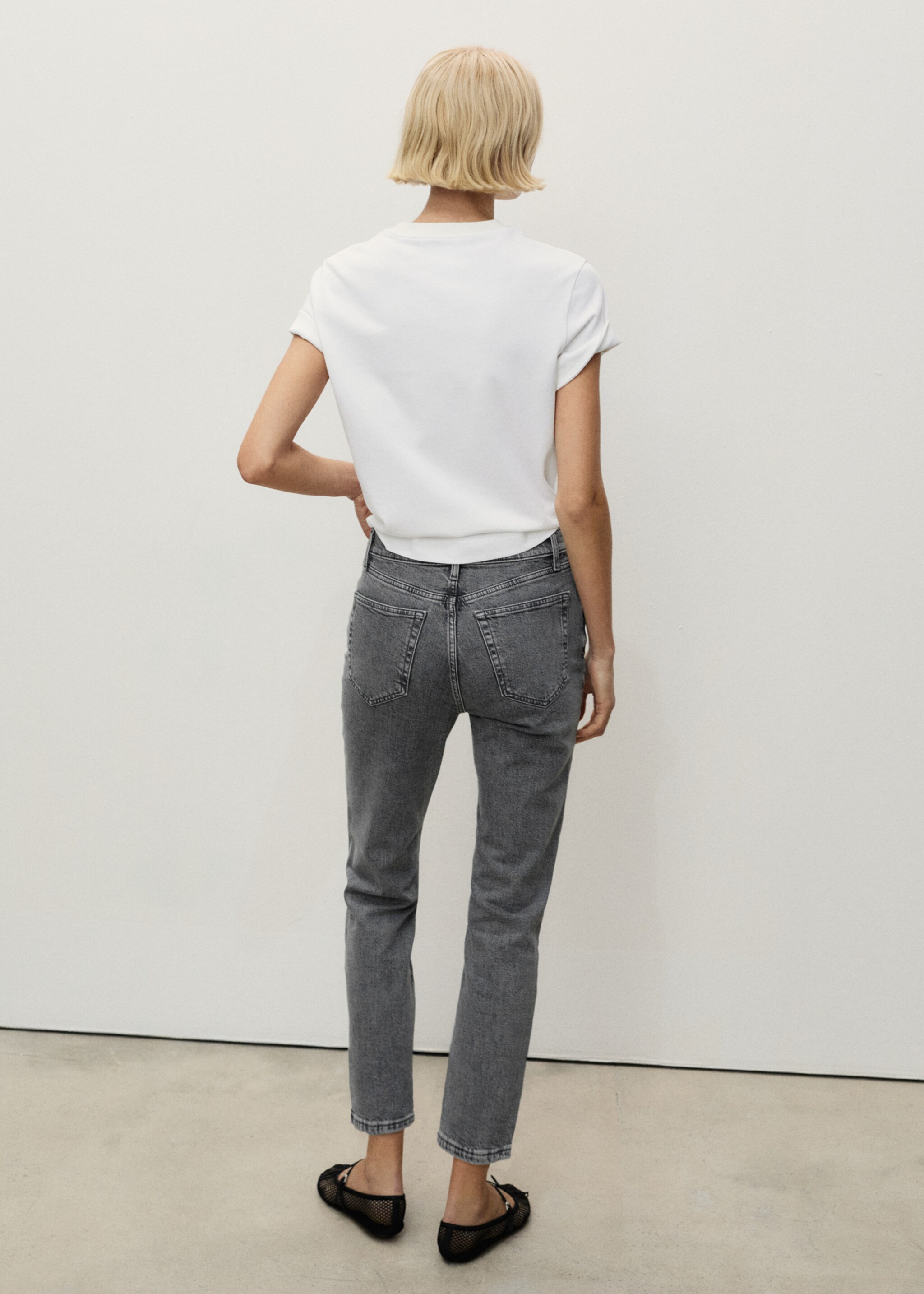 Claudia slim-fit cropped jeans - Reverse of the article