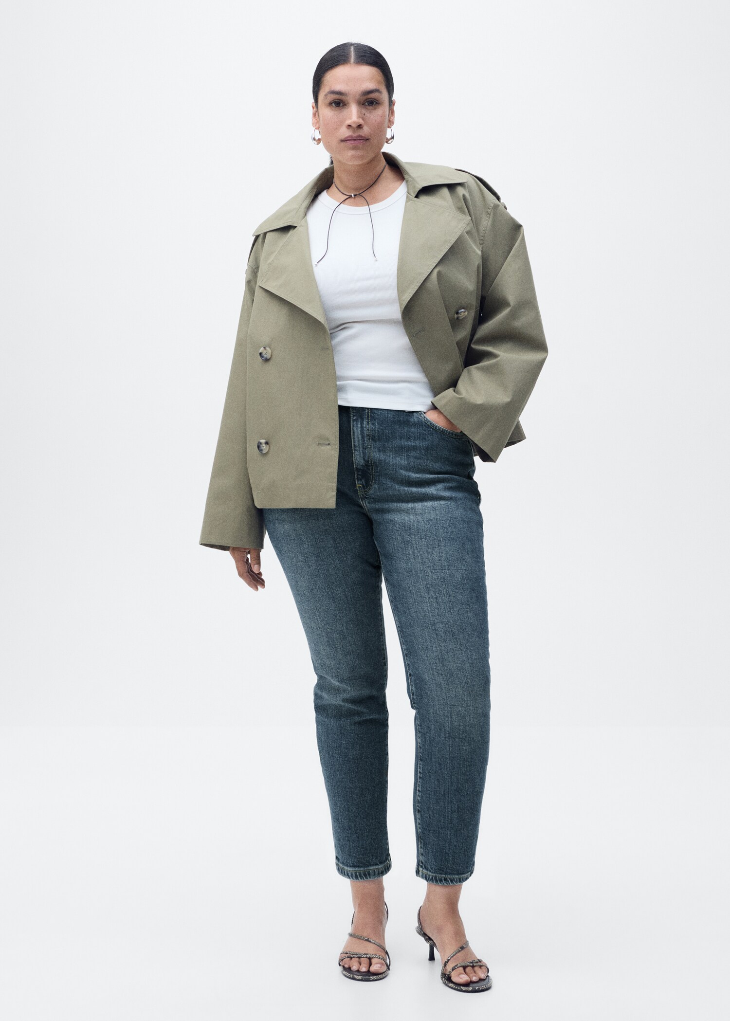 Slim-Jeans in Cropped-Länge Claudia - Detail des Artikels 3