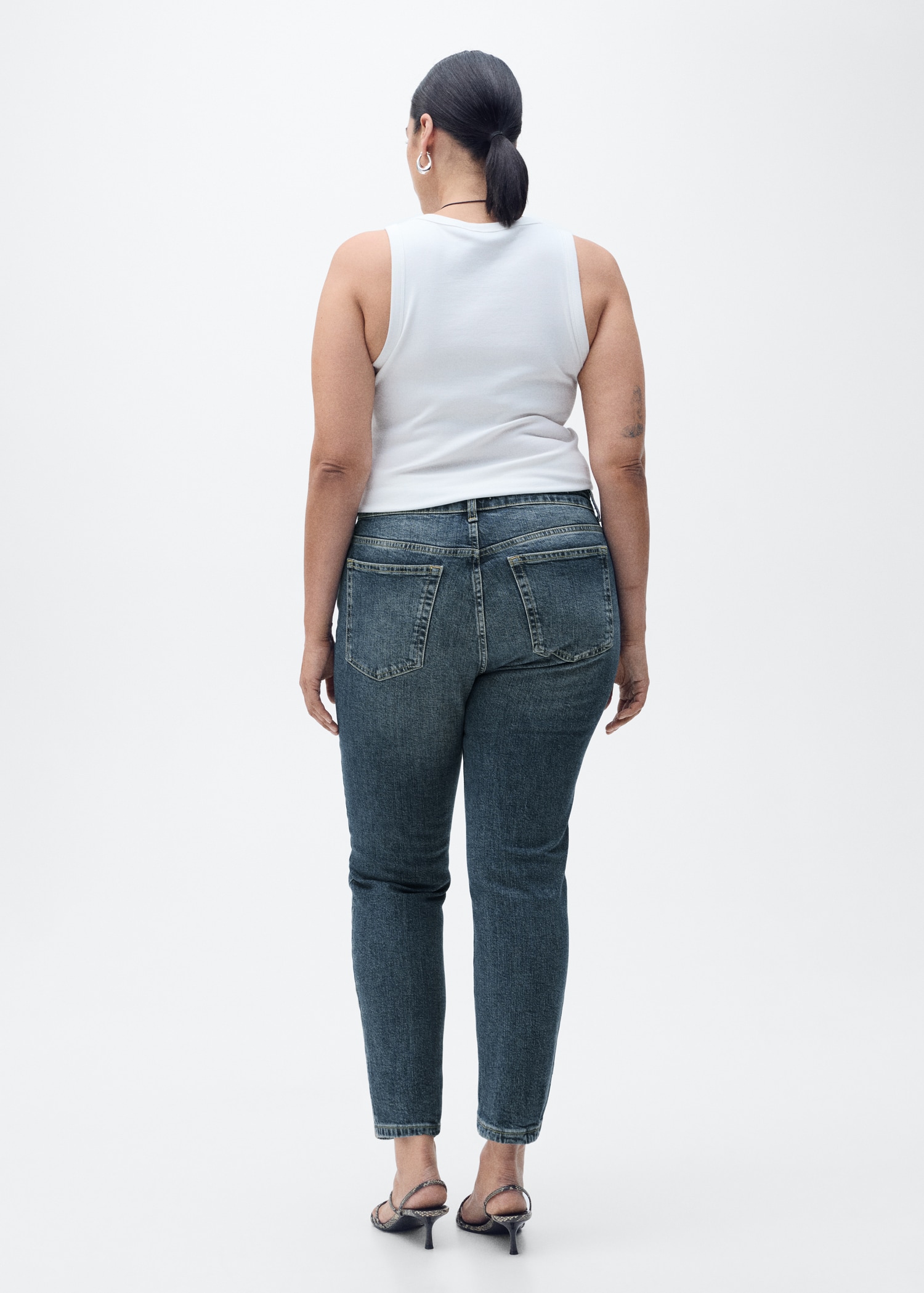 Claudia slim-fit cropped jeans - Details of the article 4