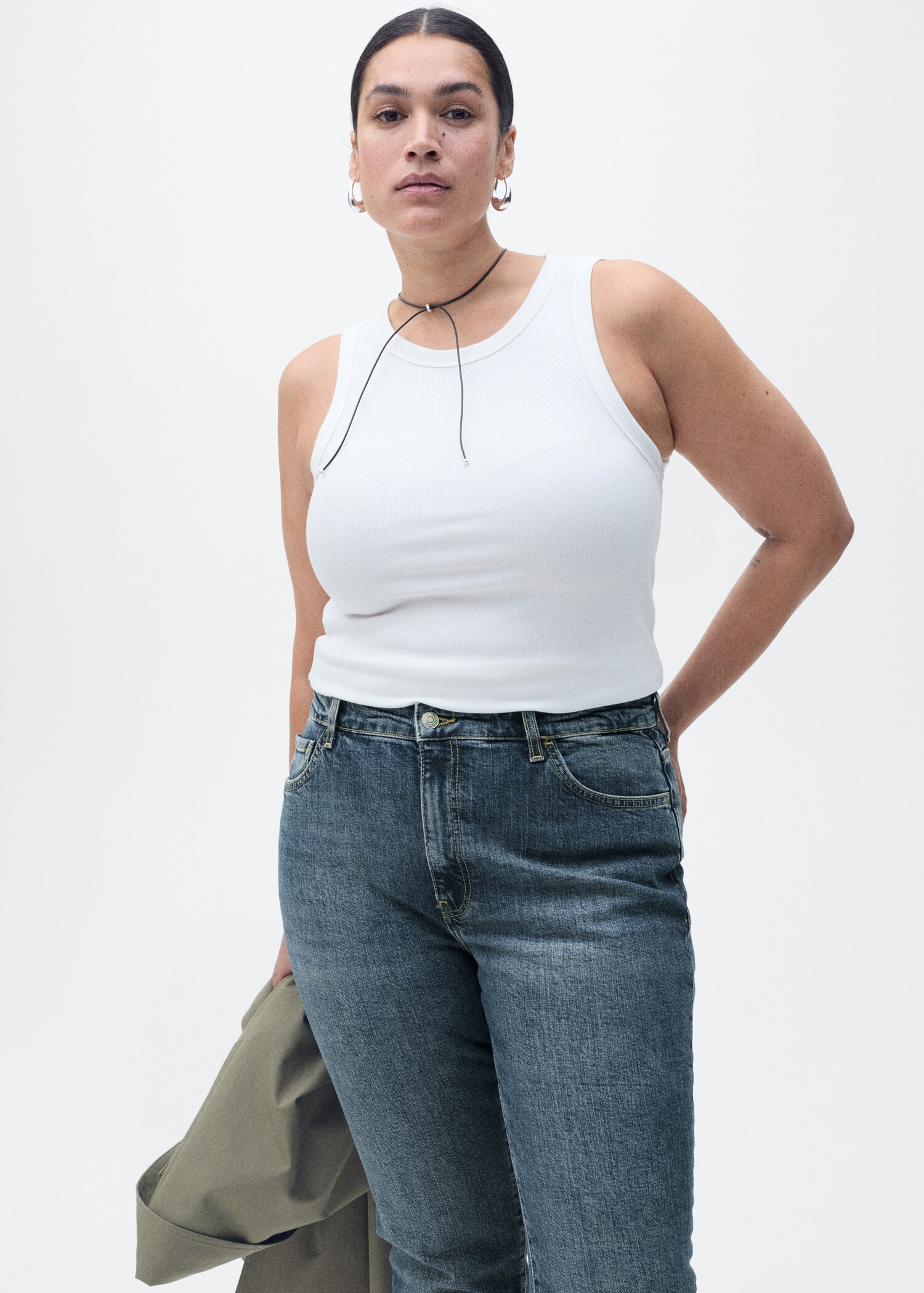 Slim-Jeans in Cropped-Länge Claudia - Detail des Artikels 5