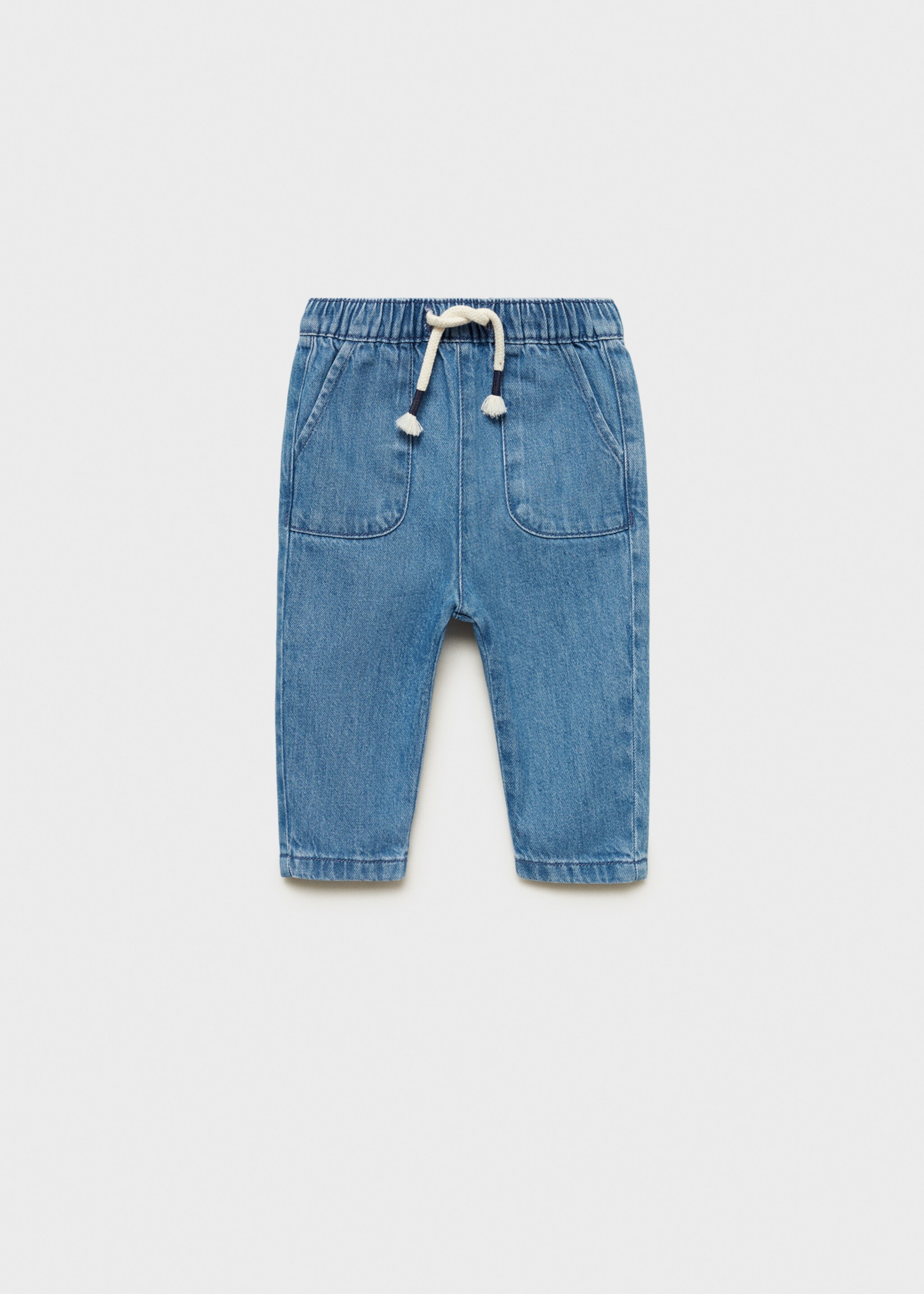 Jeans cintura elástica cordón - Artículo sin modelo