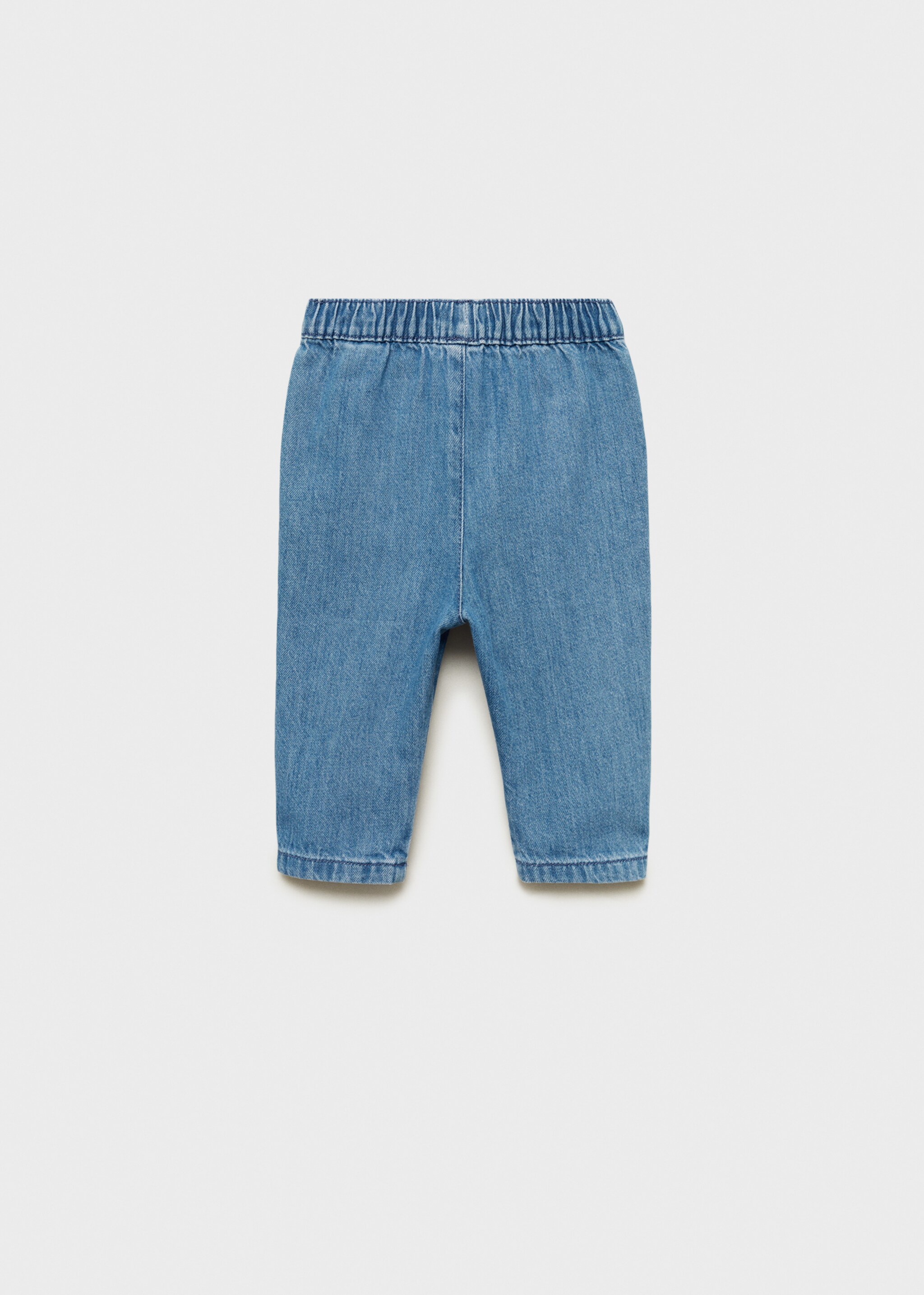 Jeans cintura elástica cordón - Reverso del artículo