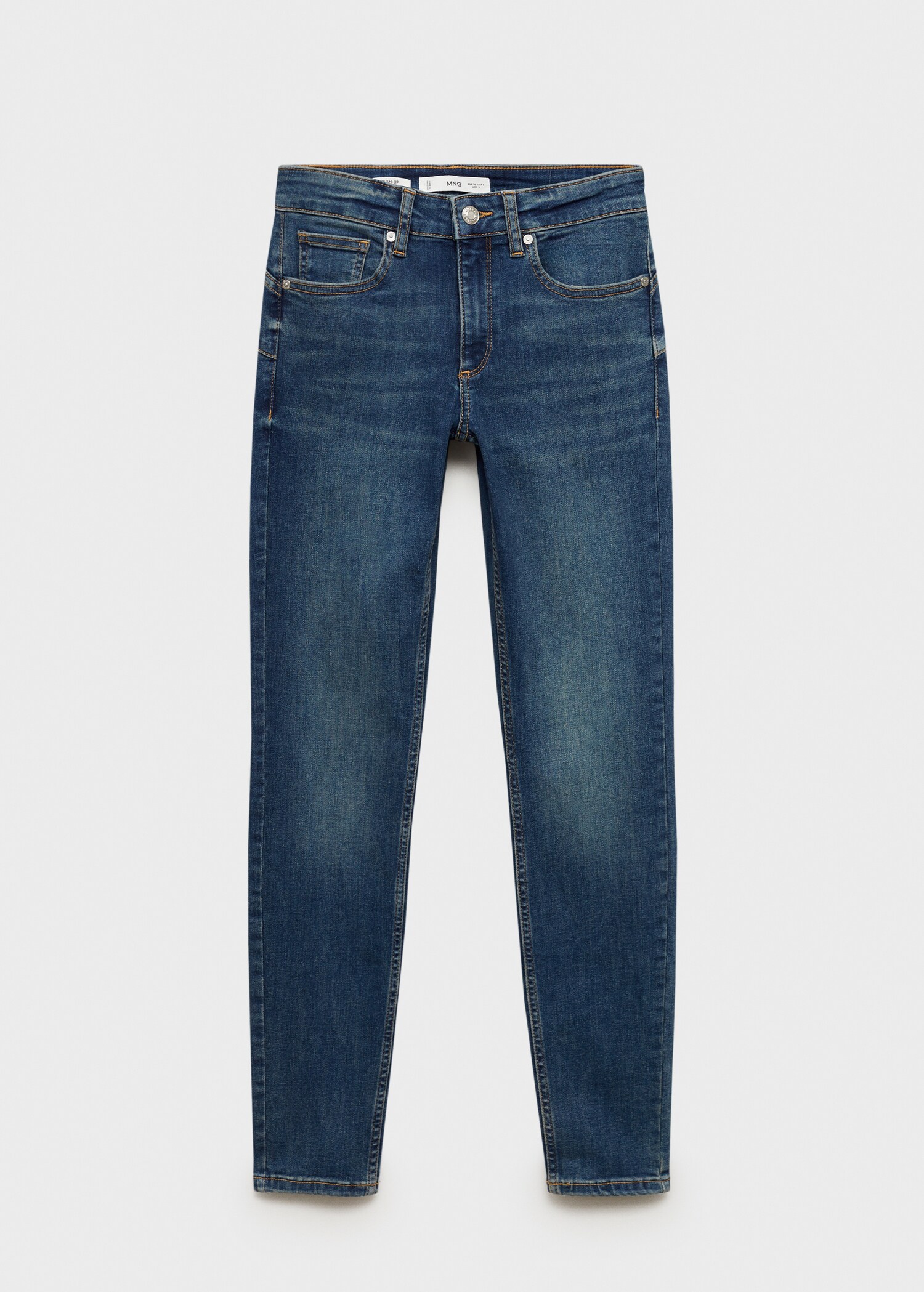 Push-up low-rise skinny jeans - Article without model