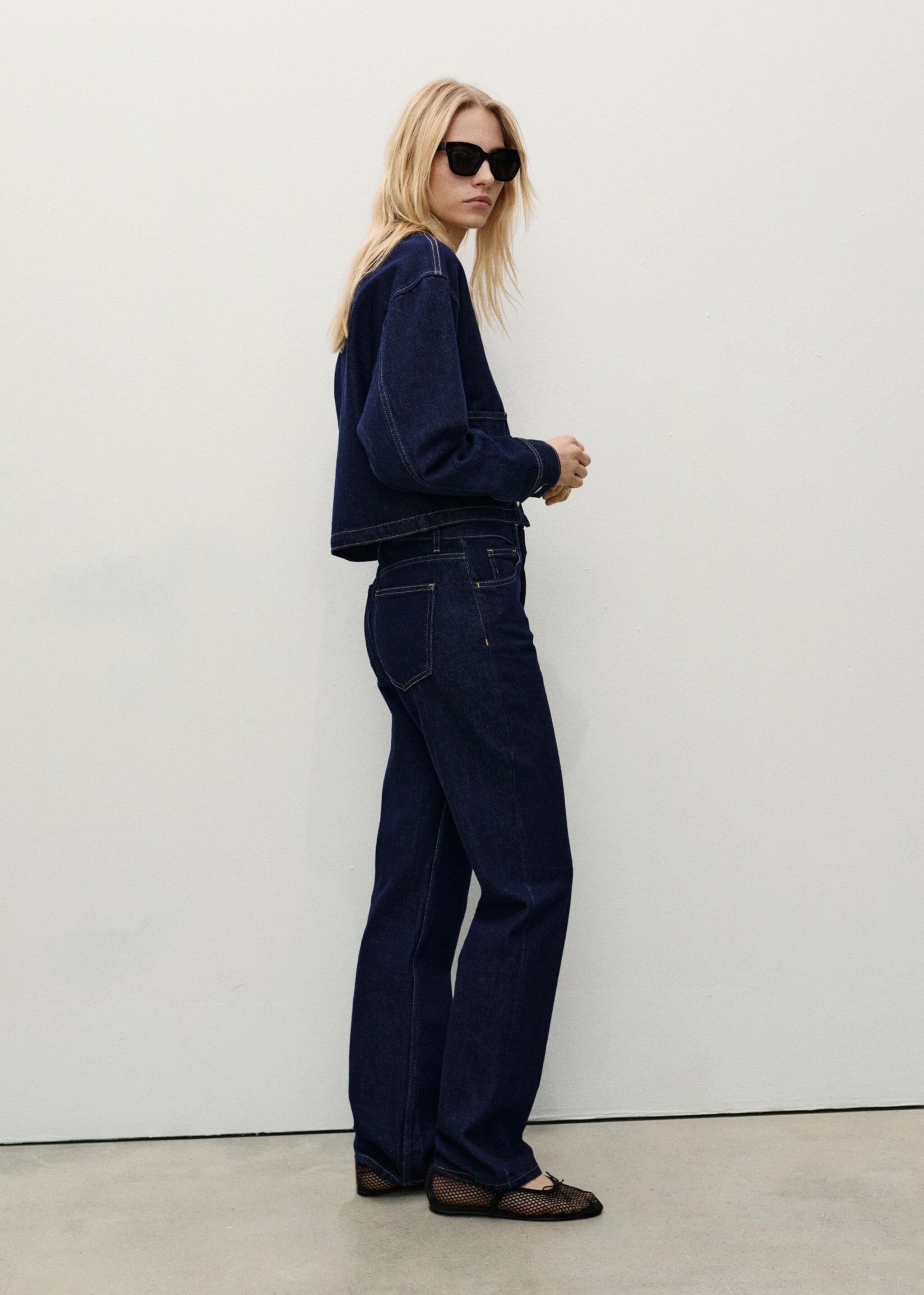 Matilda straight-fit rinse-wash jeans - Details of the article 2
