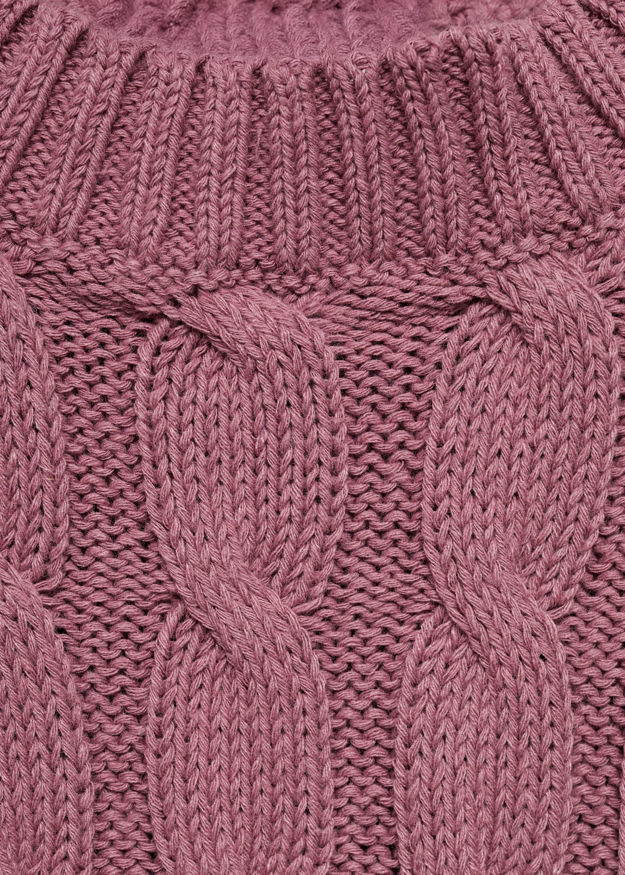 Braided knitted sweater - Details of the article 8