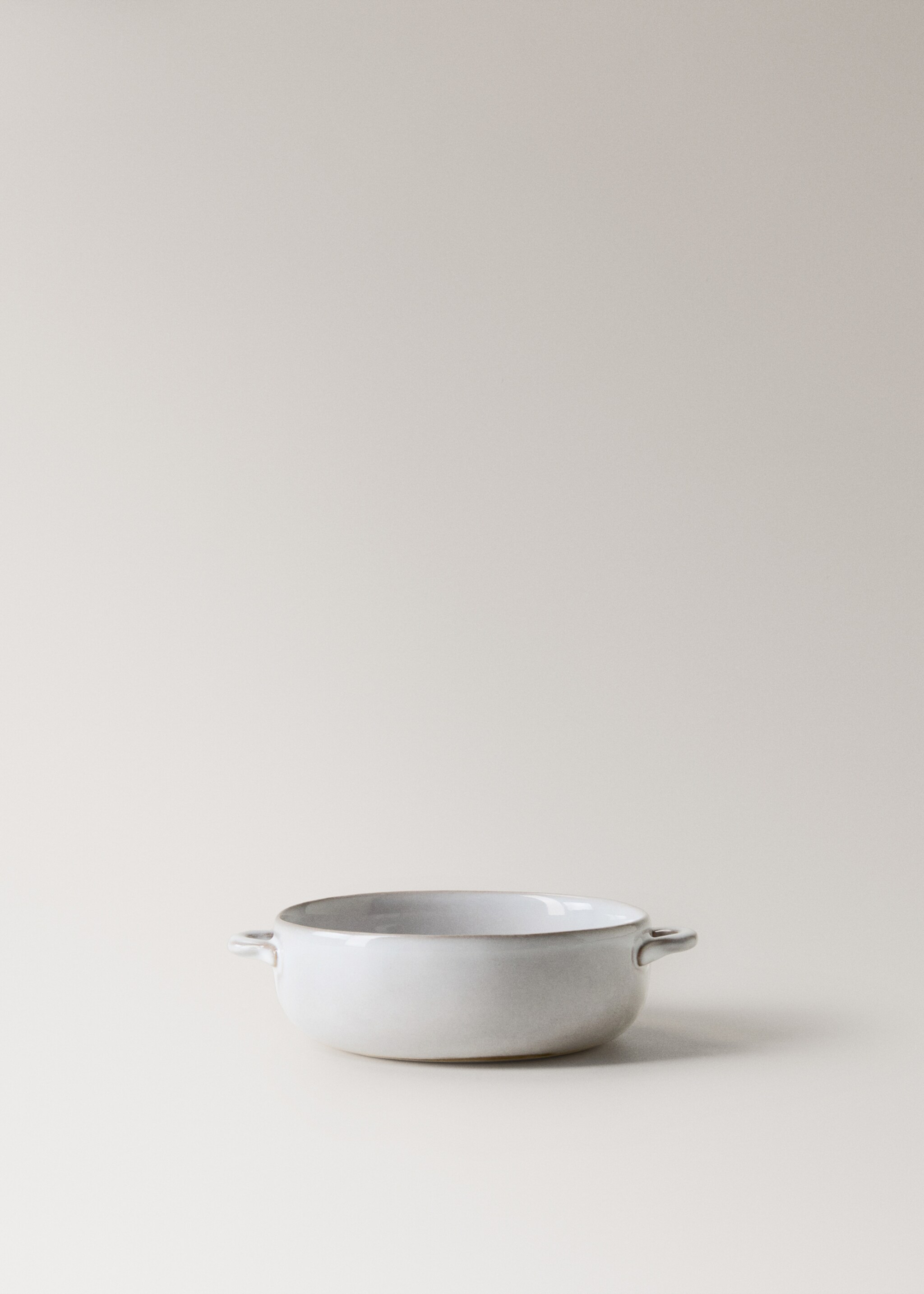 Bol gres cassola vora contrast petit - Article sense model, Blanc. Ref: 87020461-00.