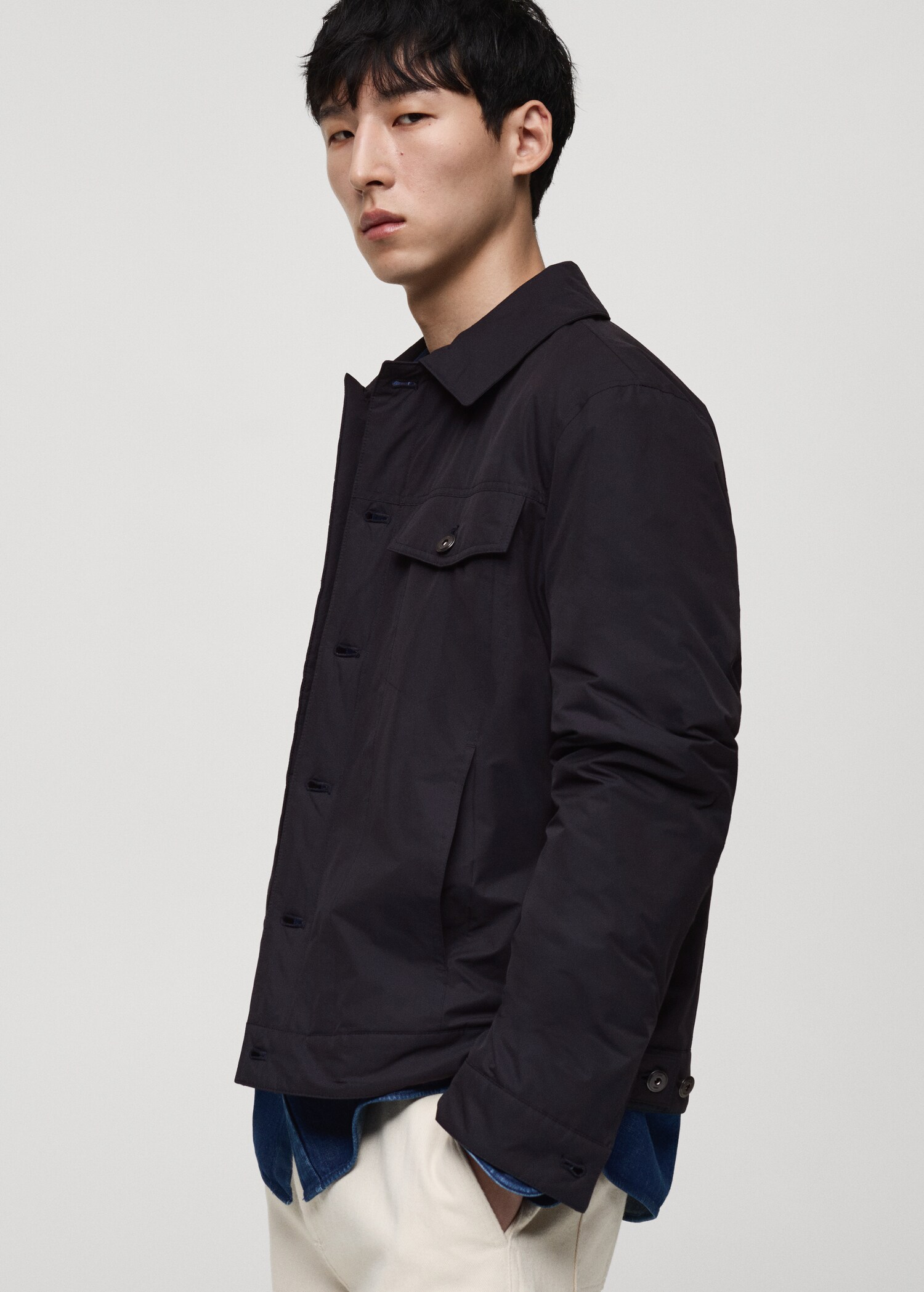 Water-repellent quilted jacket - Details of the article 2