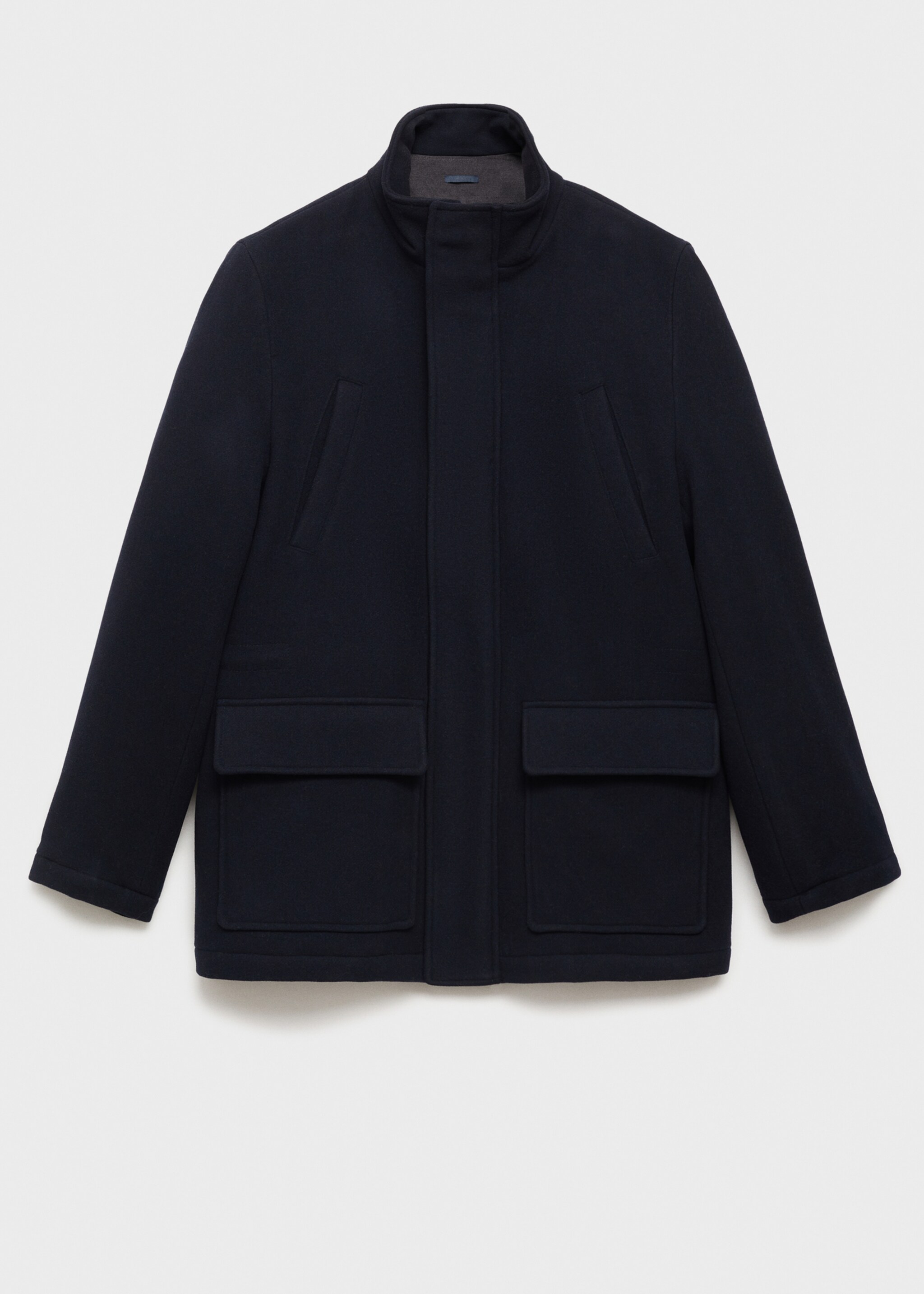 Manteau laine intérieur matelassé - Article sans modèle