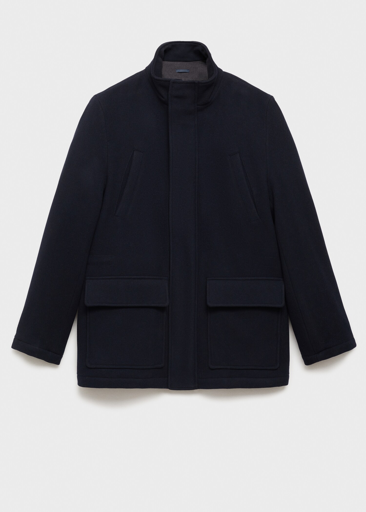 Manteau laine intérieur matelassé - Article sans modèle