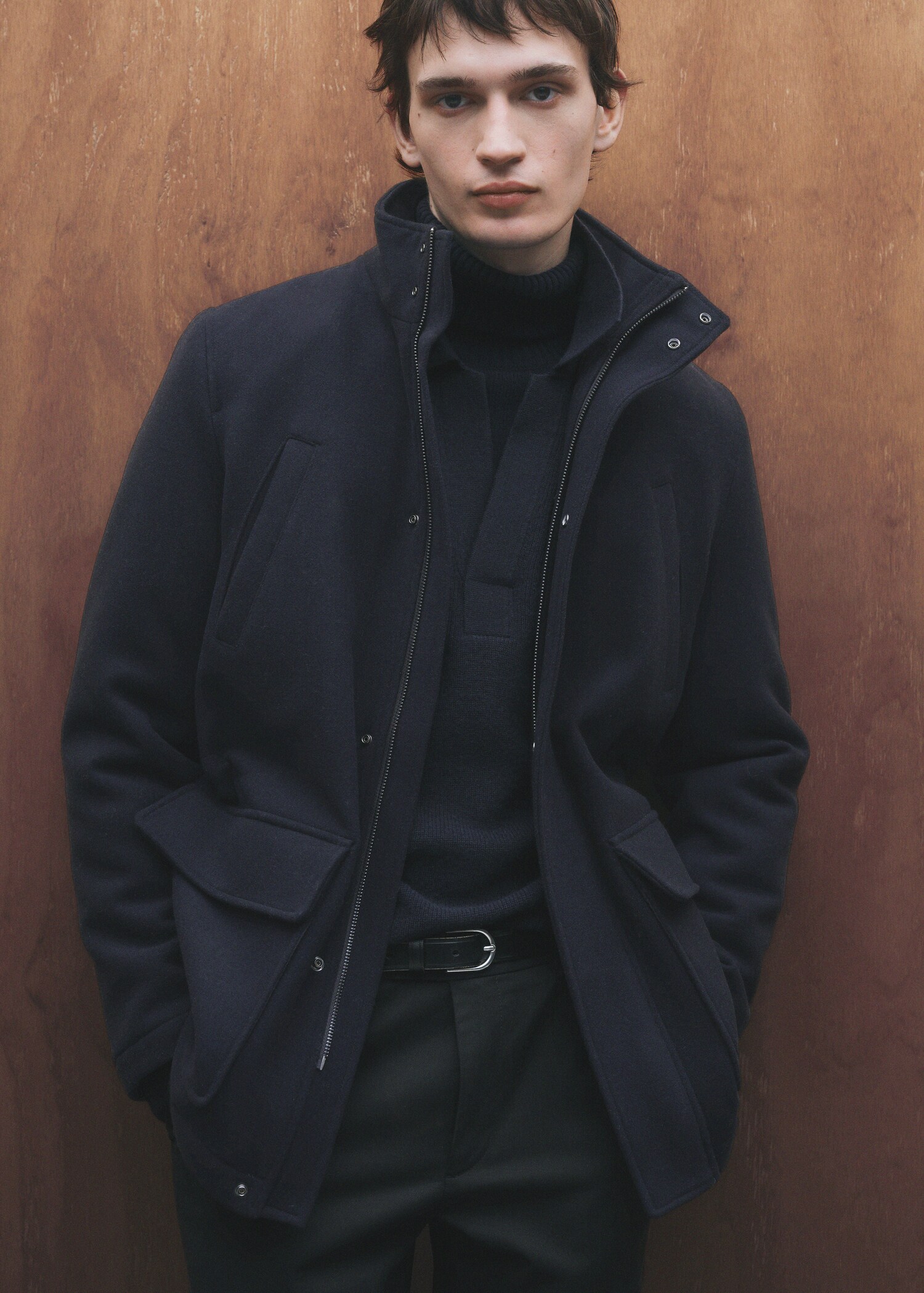 Manteau laine intérieur matelassé - Détail de l'article 5