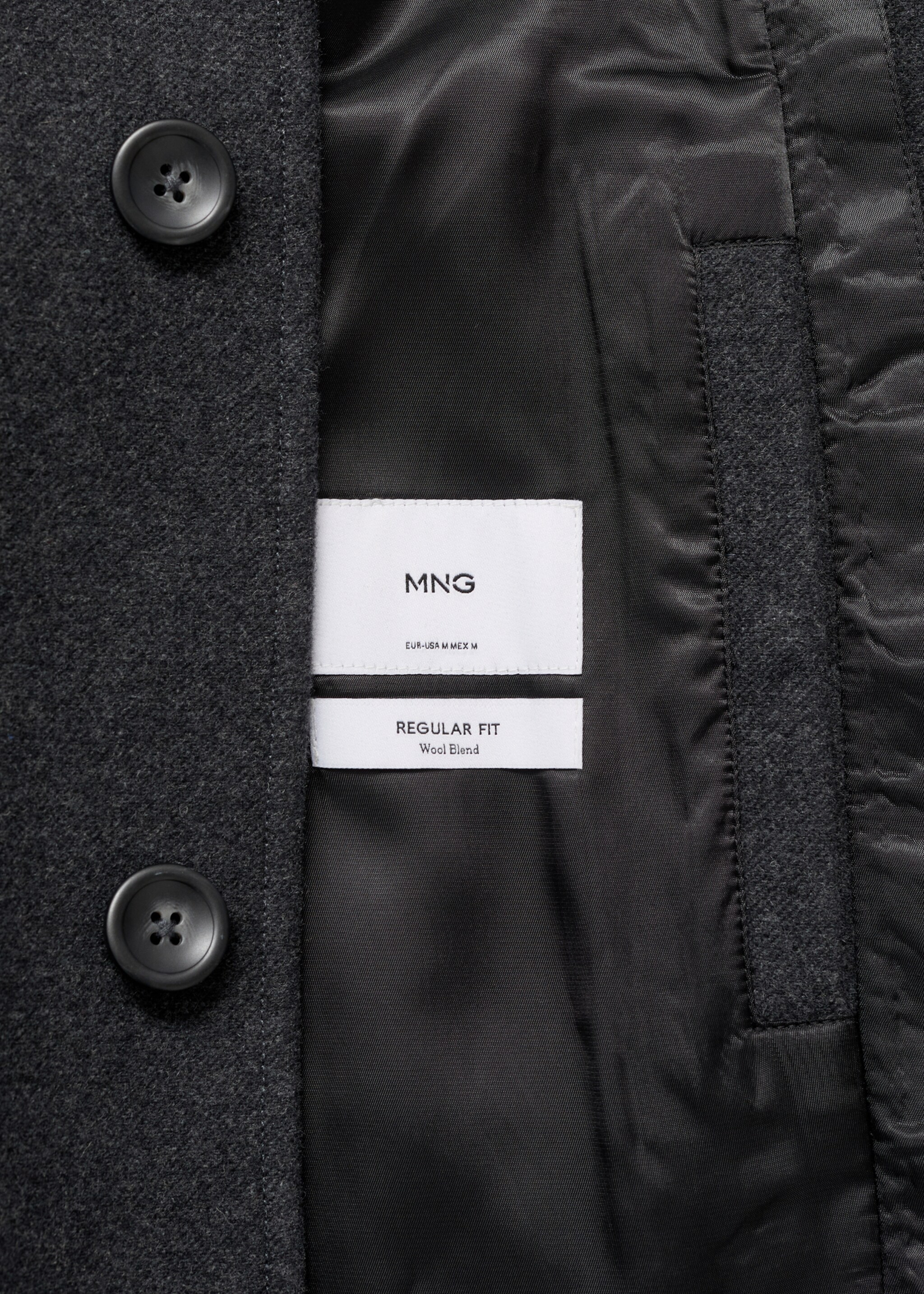 Manteau laine col amovible - Détail de l'article 0