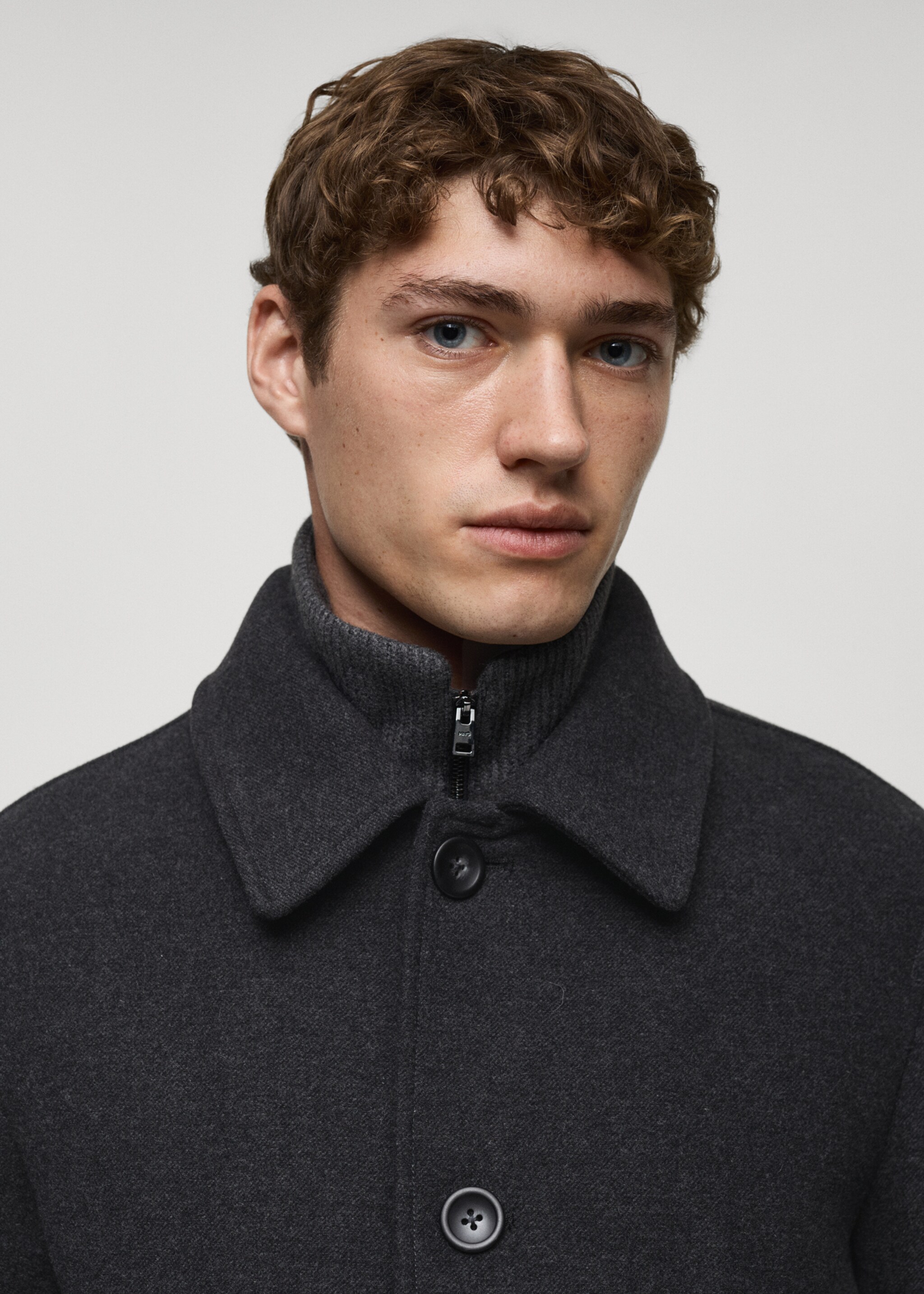 Manteau laine col amovible - Détail de l'article 1