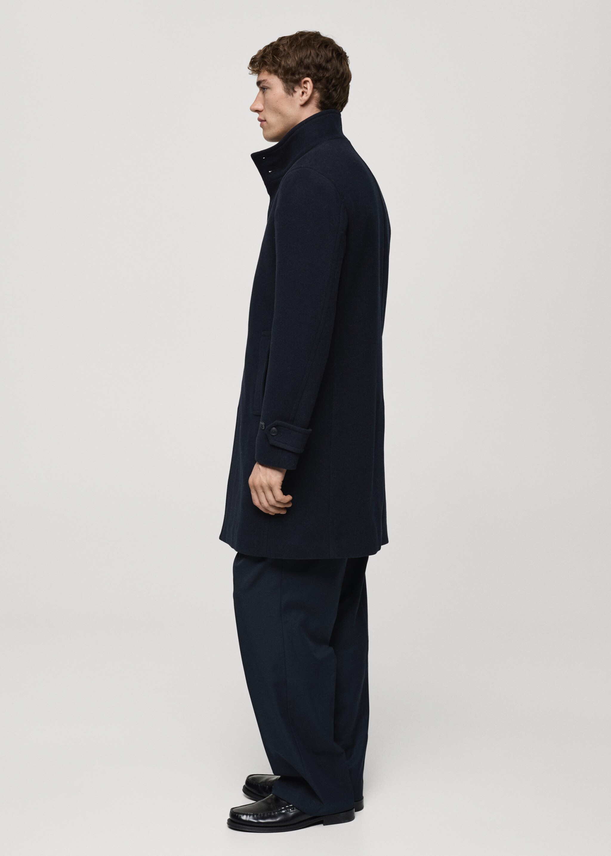 Quilted wool inner coat - Details of the article 2