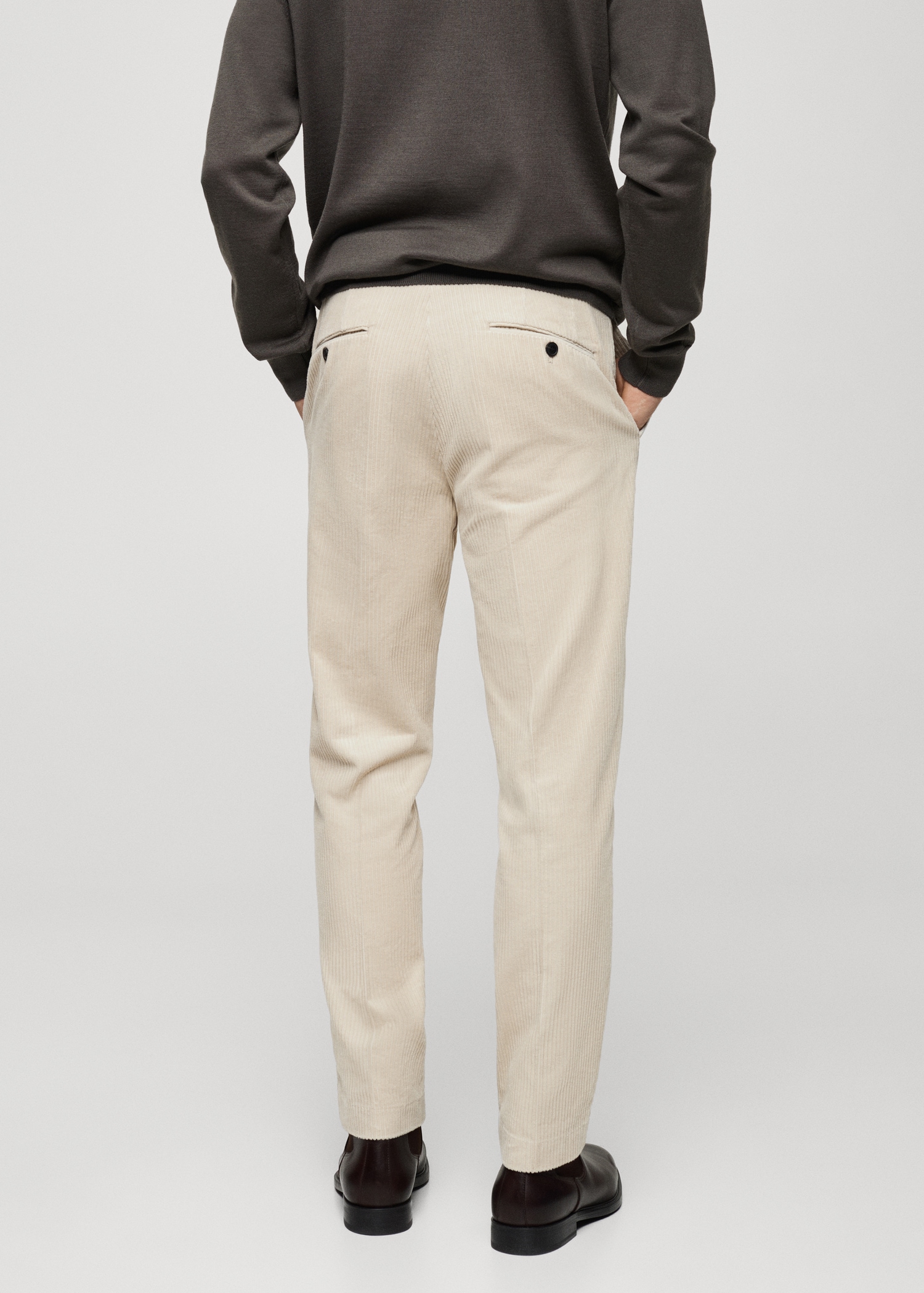 Cropped Pants Pantalon Chino Hombre Mango MANGO MAN Pantalón