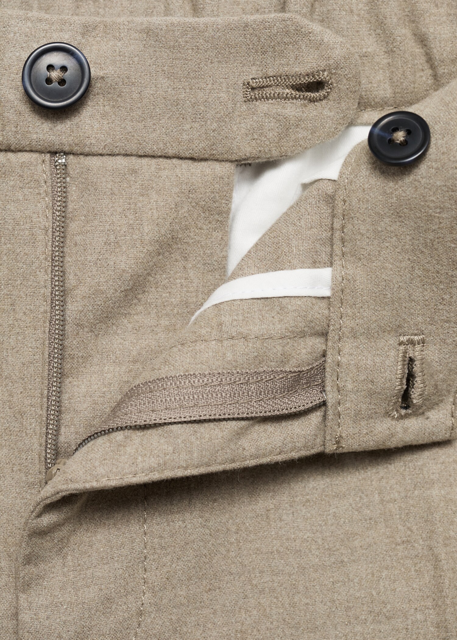 Pantalón franela regular fit - Detalle del artículo 8
