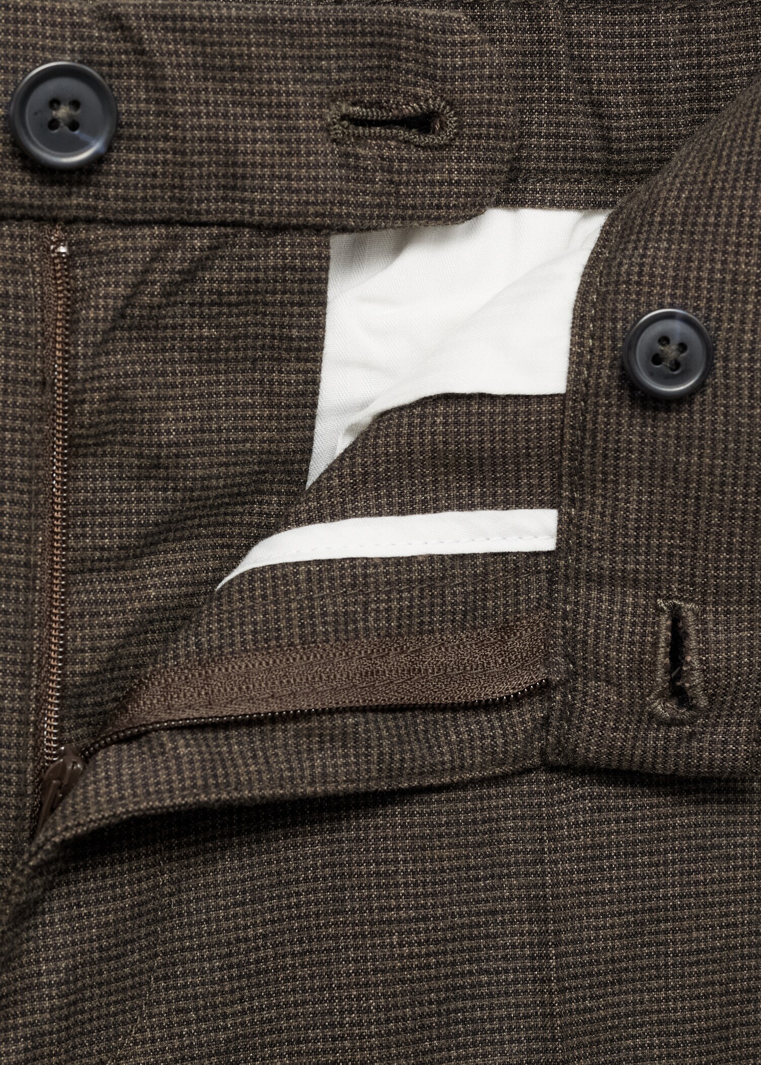 Pantalón franela micro pata de gallo - Detalle del artículo 8