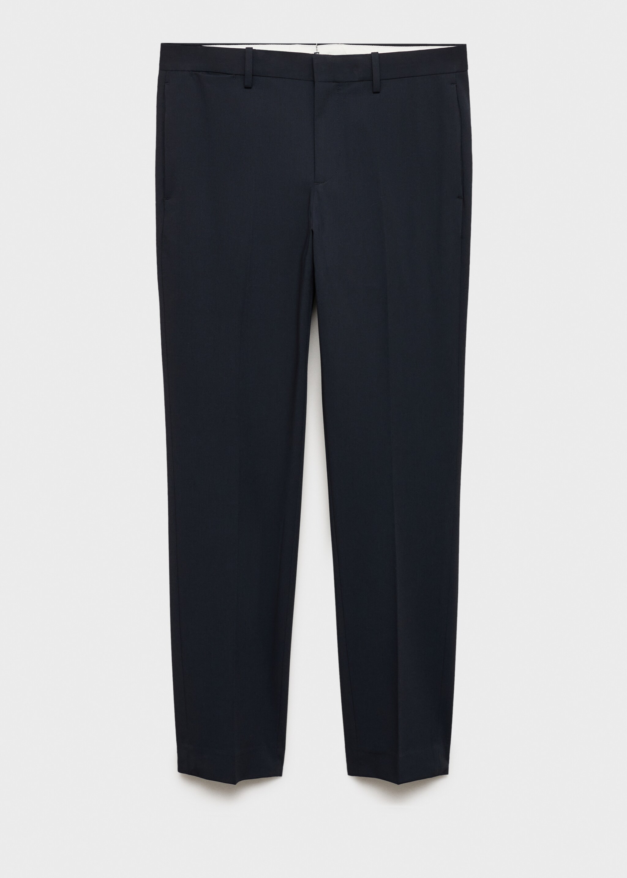 Stretch fabric super slim-fit suit trousers - Article without model