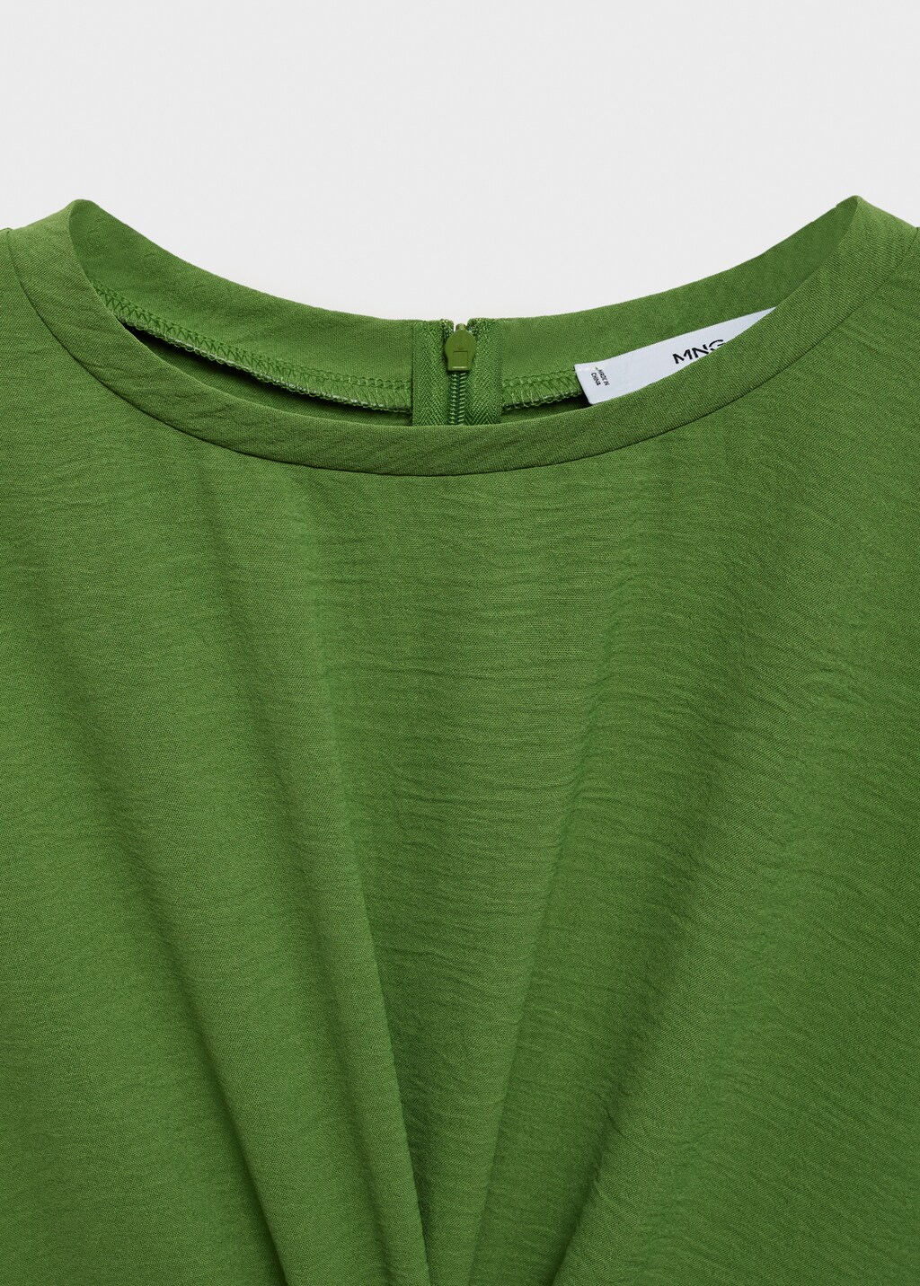 Midi-dress with knot detail - image 4