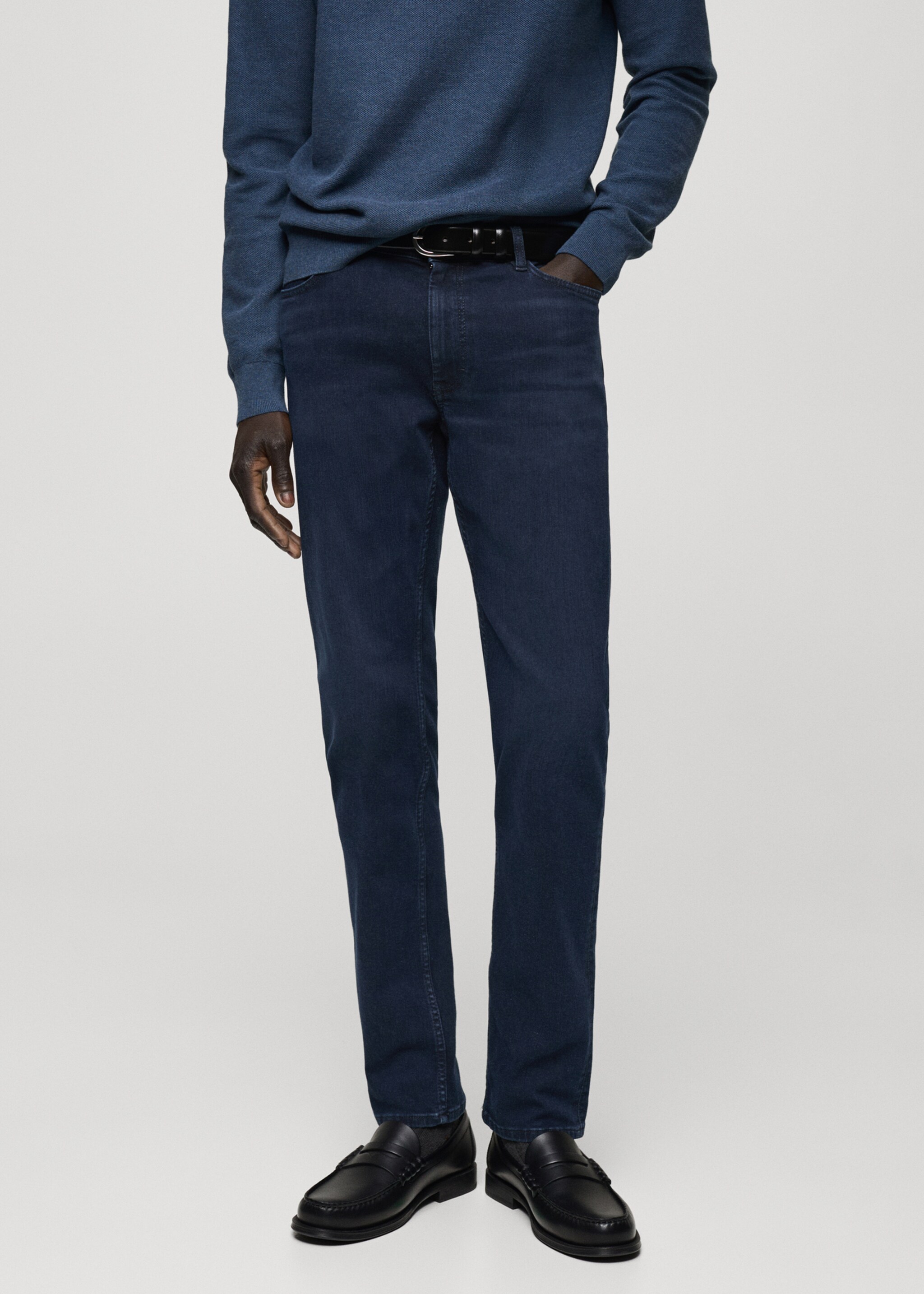 Slim fit Ultra Soft Touch Patrick jeans - Medium plane