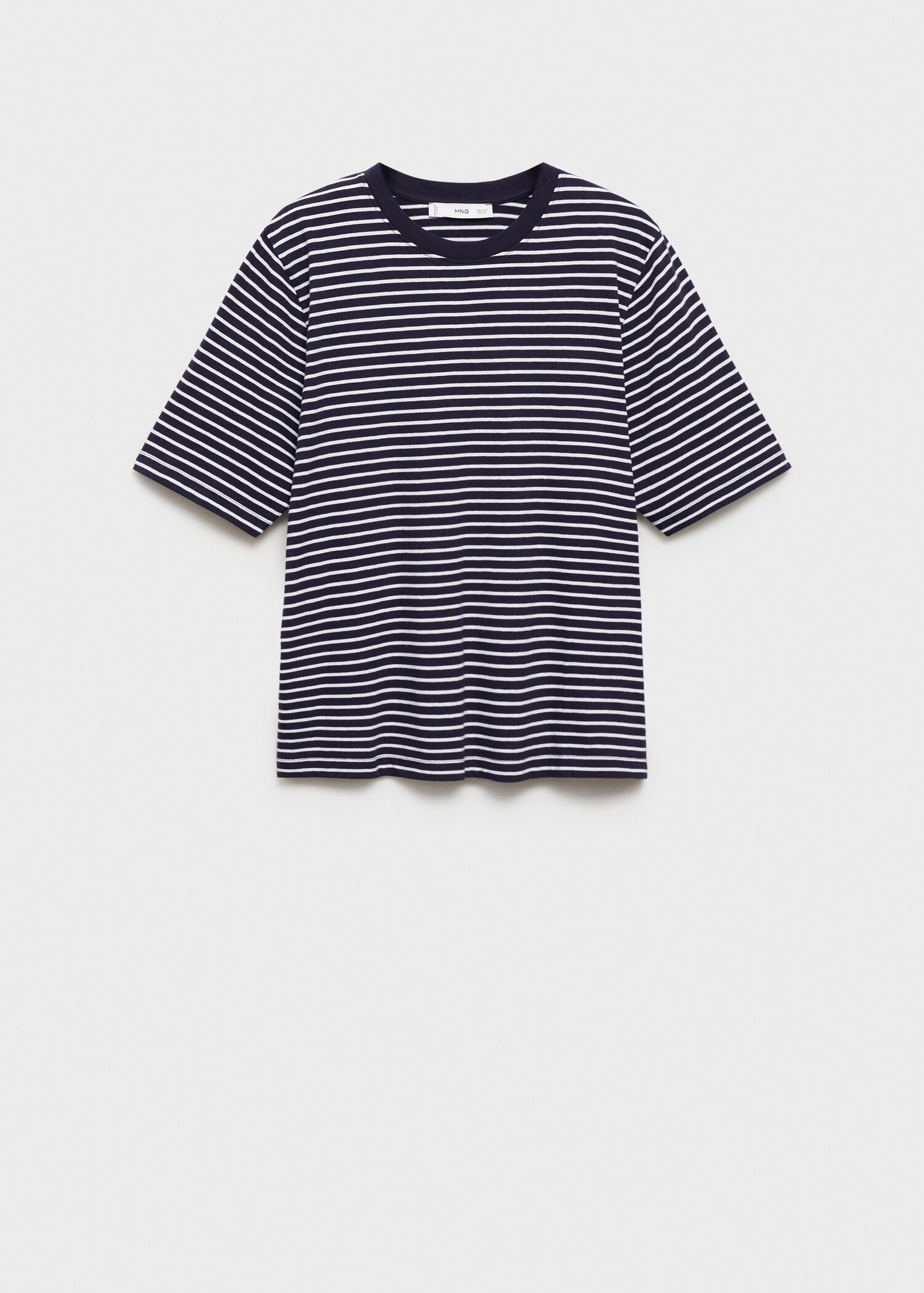 Striped cotton T-shirt - Article without model
