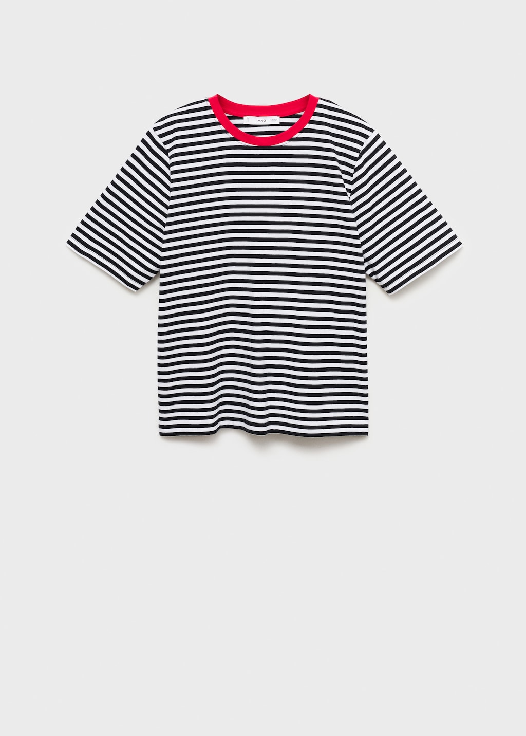 Tシャツ・カットソー STRIPED COTTON T-SHIRT Zengjo Men's Striped T Shirts Cotton Stretch Stripe Tshirt