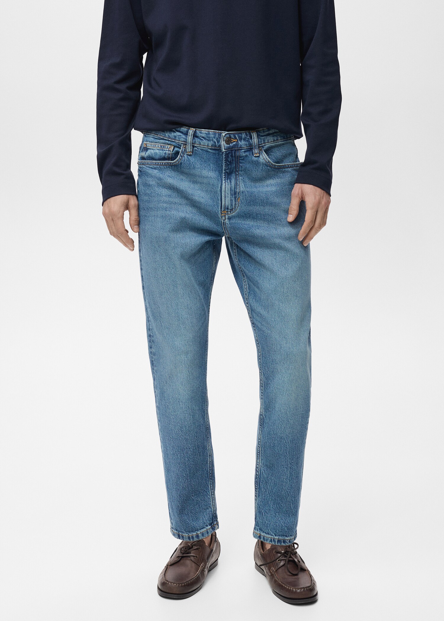 Tapered Fit-Jeans Ben - Mittlere Ansicht