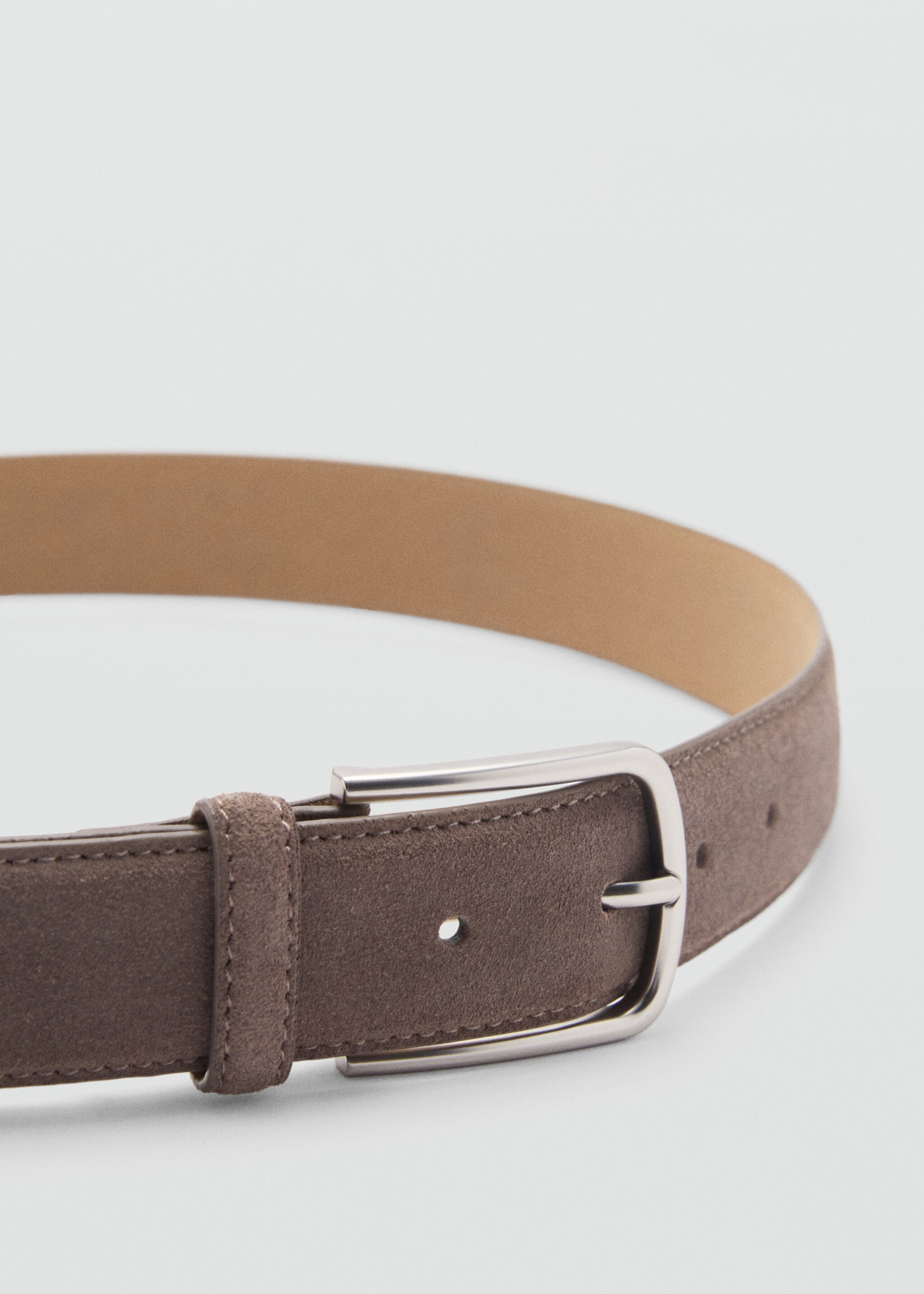 Suede leather belt - Details of the article 1
