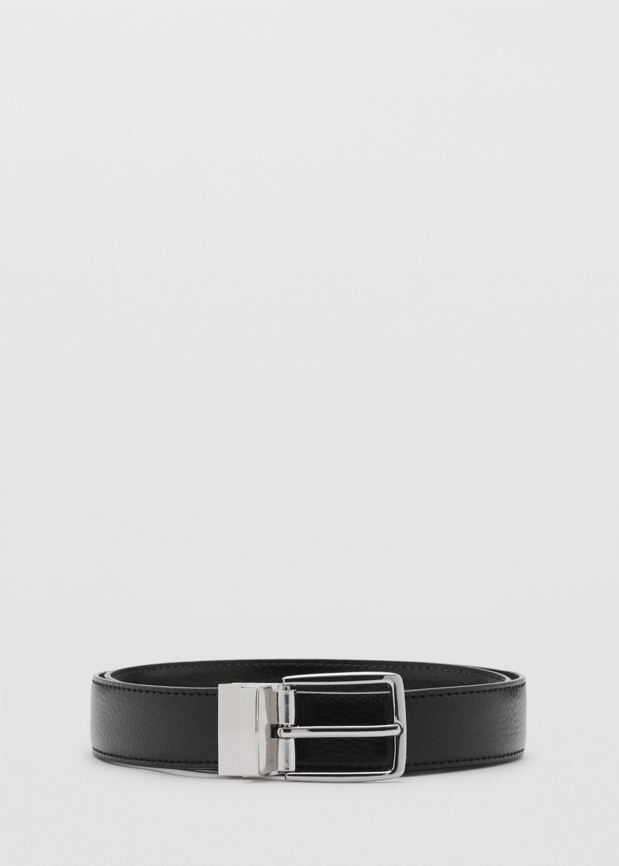 Reversible pebble leather belt - Article without model
