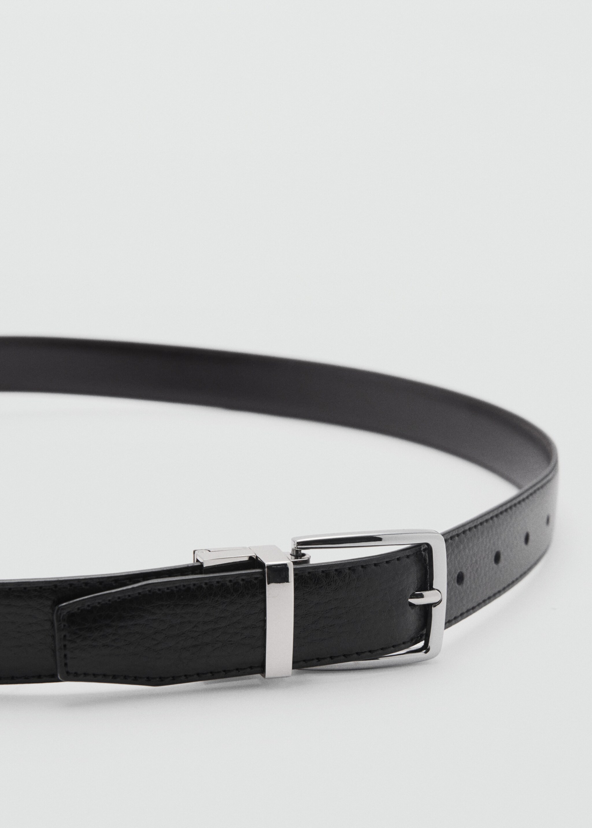 Reversible pebble leather belt - Details of the article 1