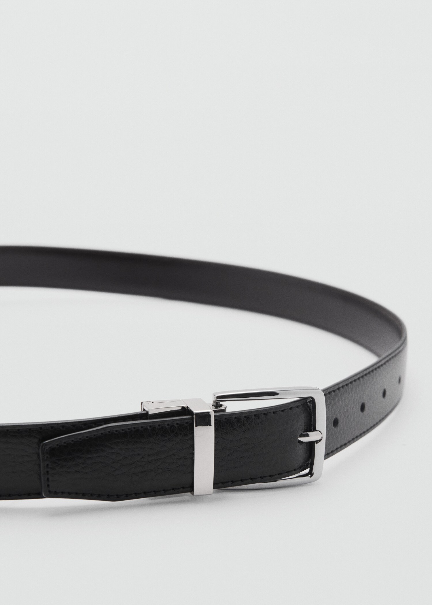 Ceinture réversible cuir grainé - Détail de l'article 1