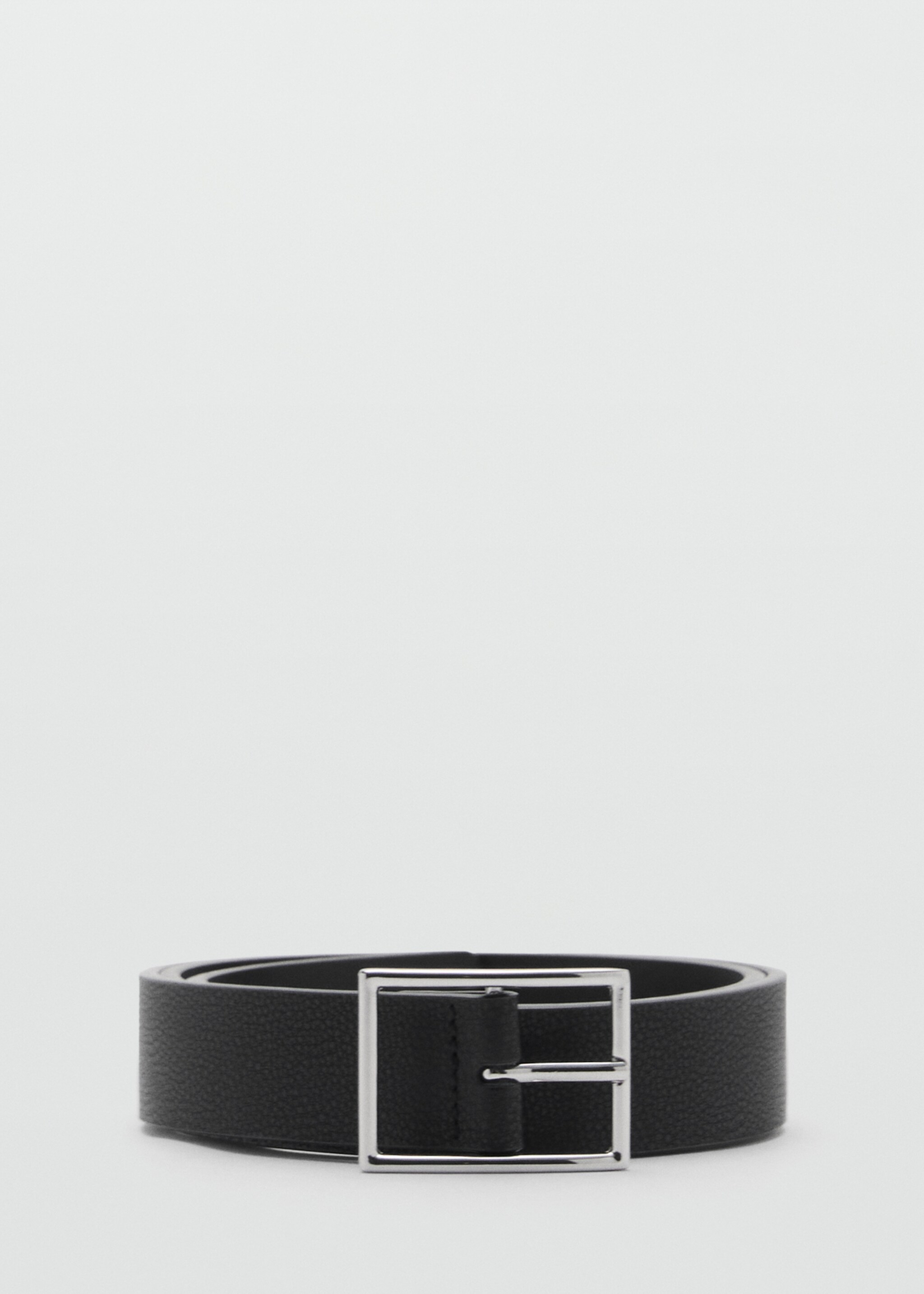 Pebbled leather belt - Article without model