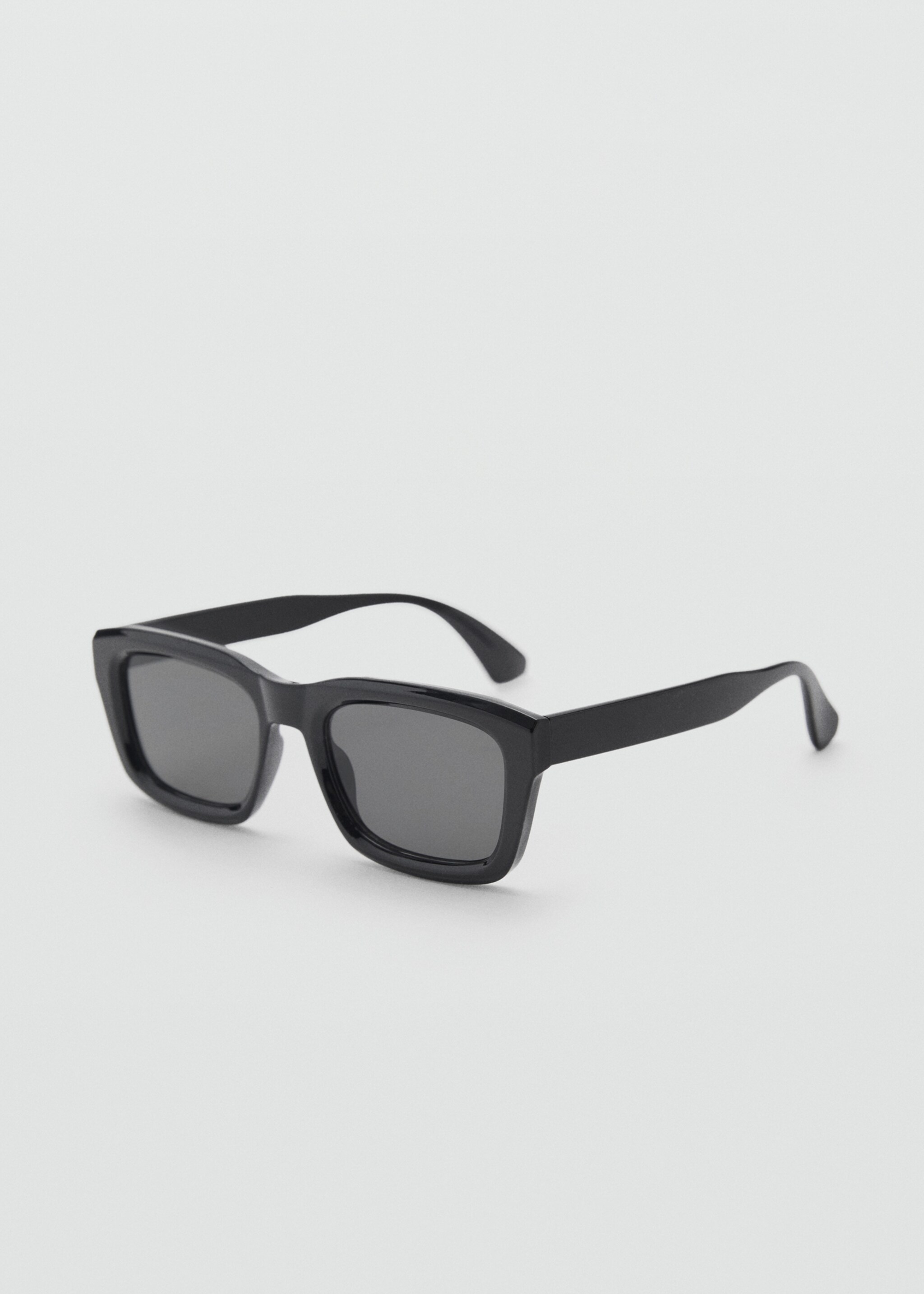 Lunettes de soleil monture rectangulaire - Plan moyen