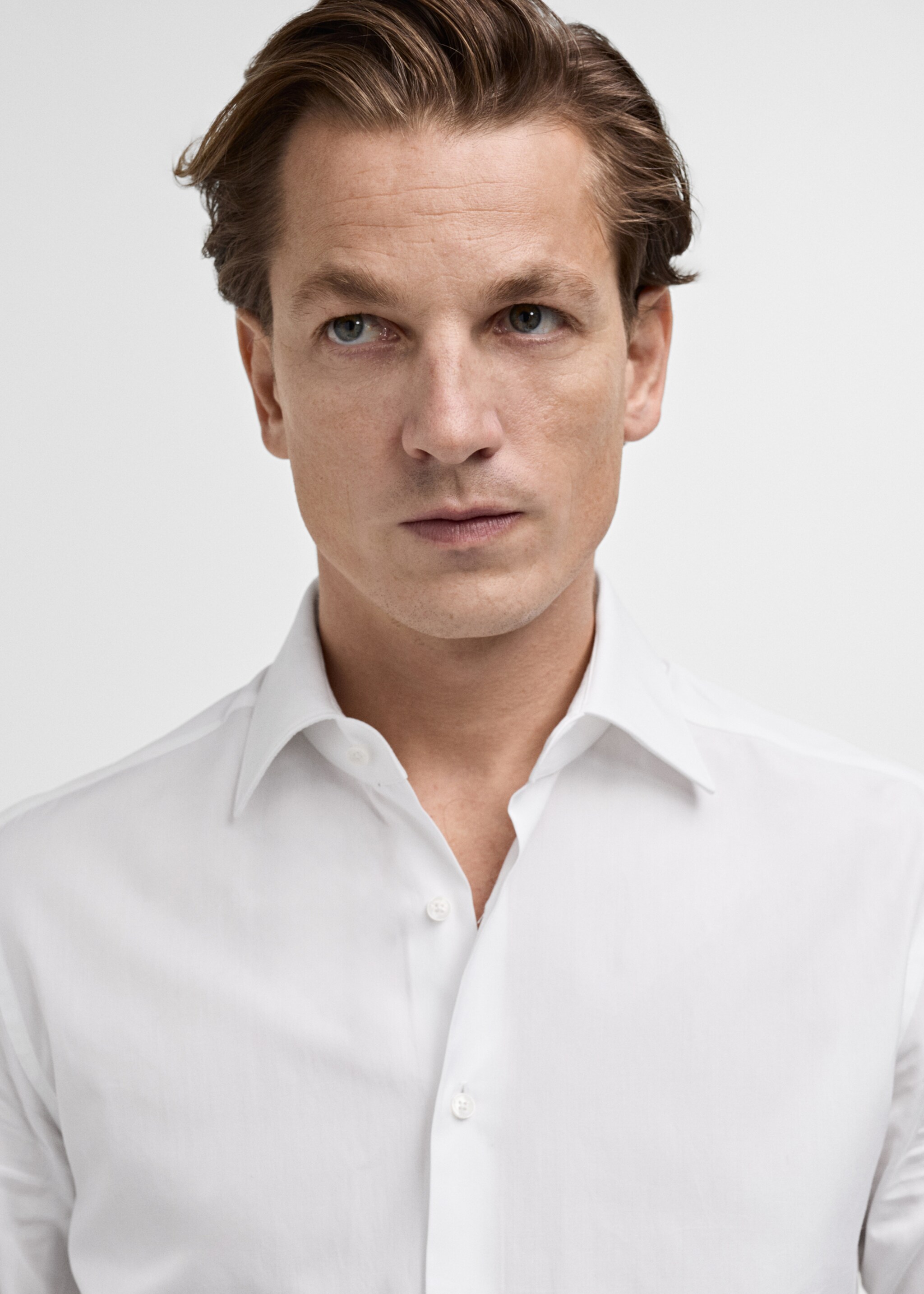 Shirt italia - Details of the article 1, White. Ref: 87020615-00.