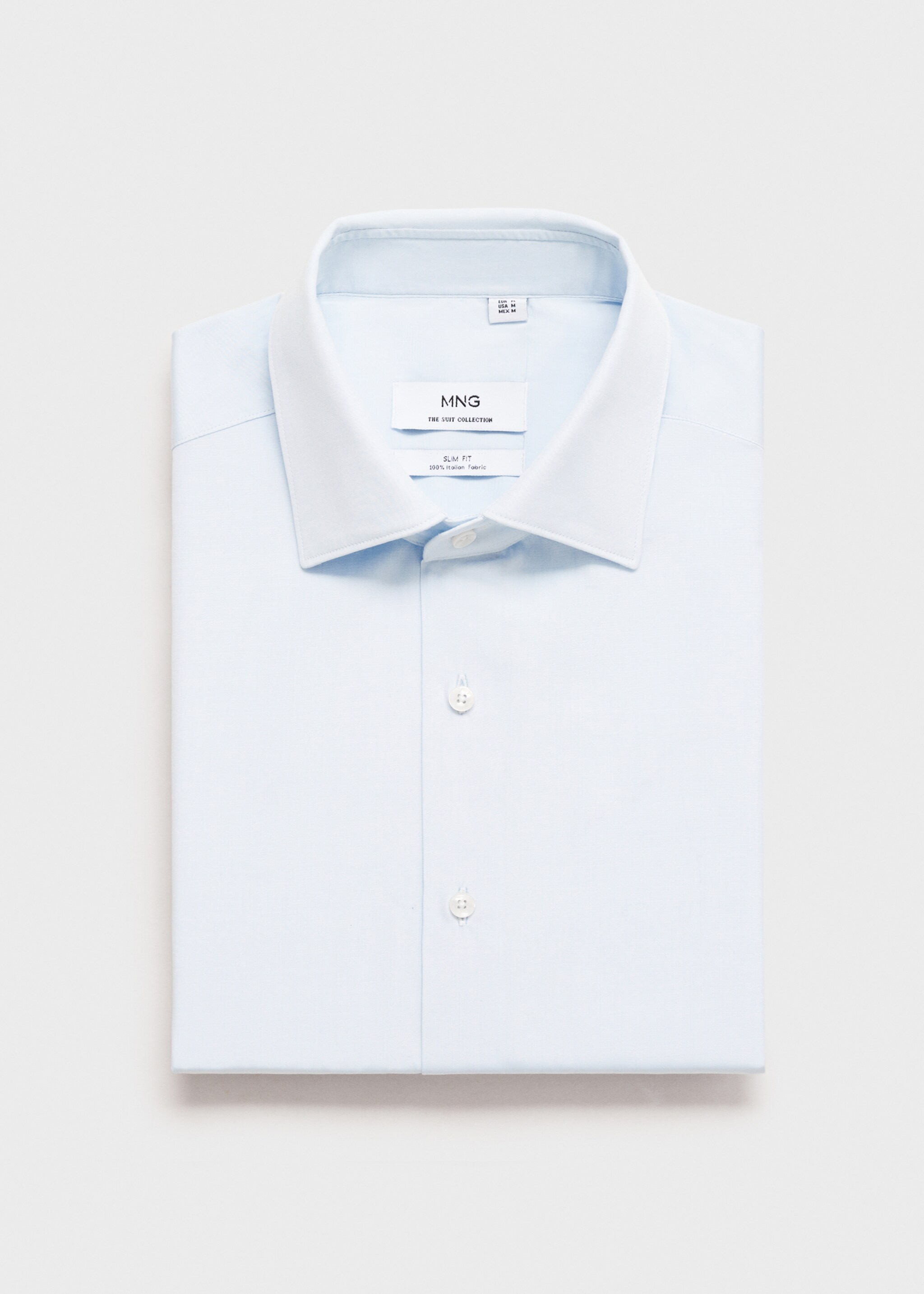 Chemise italia - Détail de l'article 8, Bleu ciel. Ref: 87020616-00.