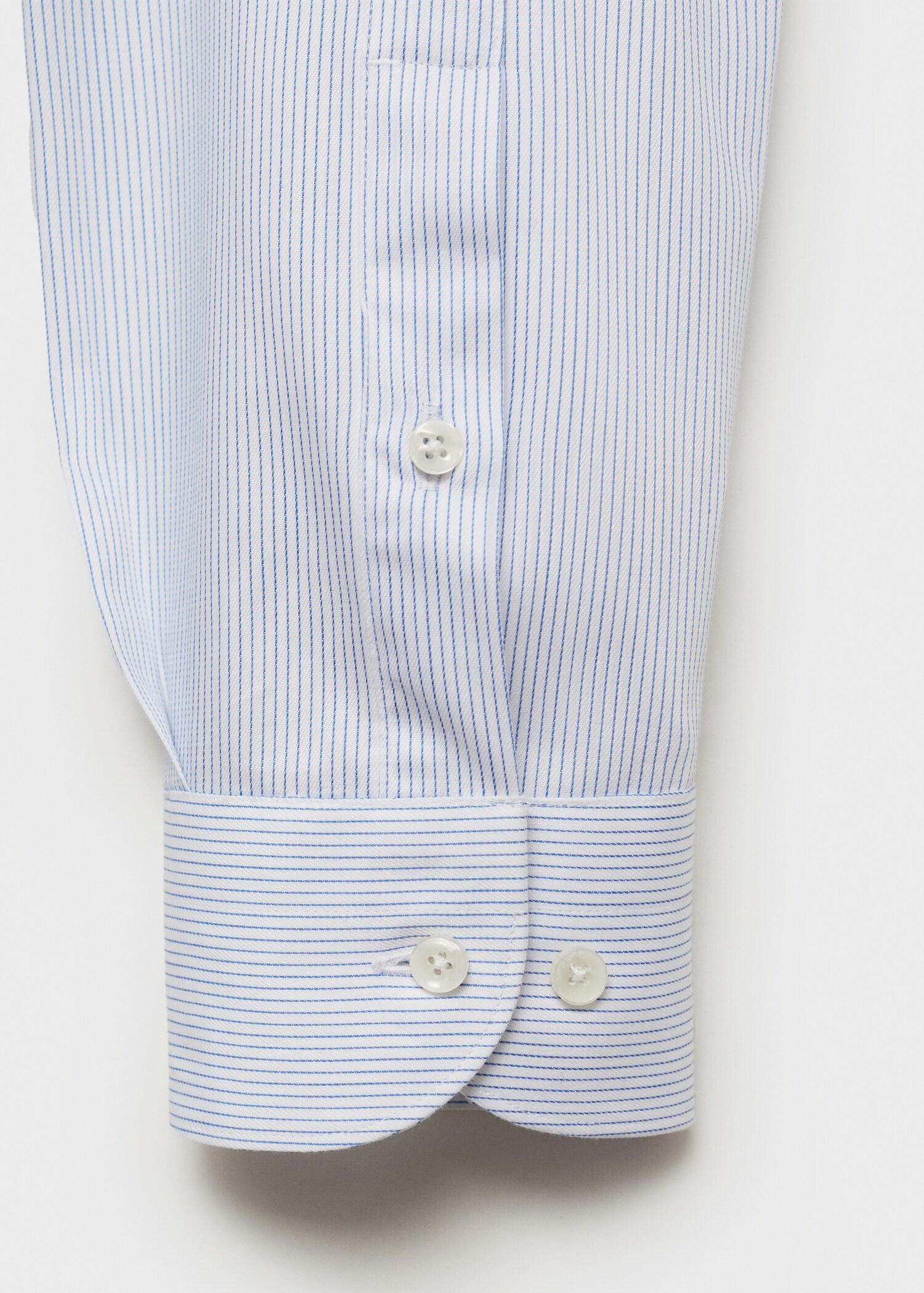 Chemise costume 100 % coton rayures - Détail de l'article 0