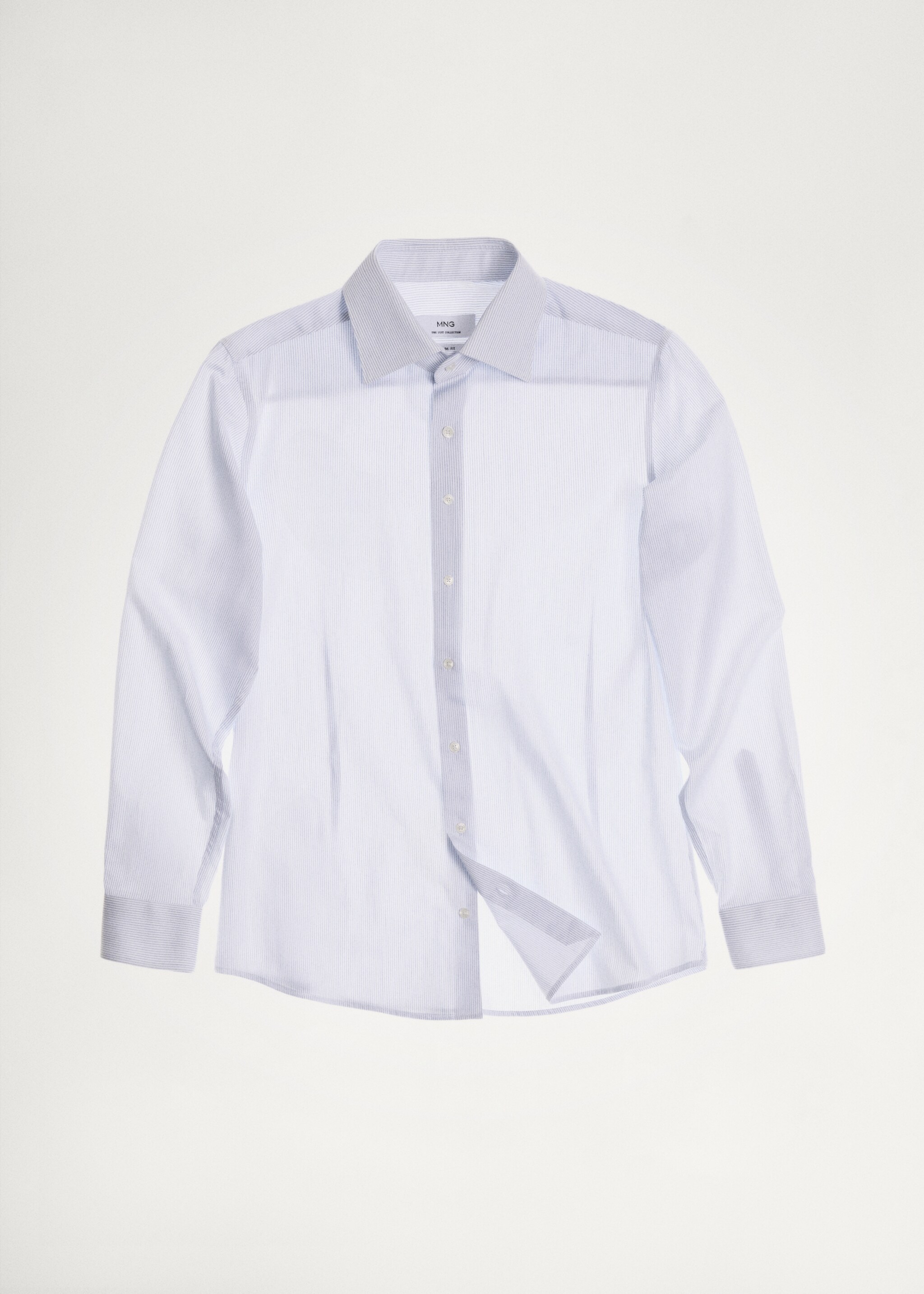 100% cotton striped suit shirt - Details of the article 5