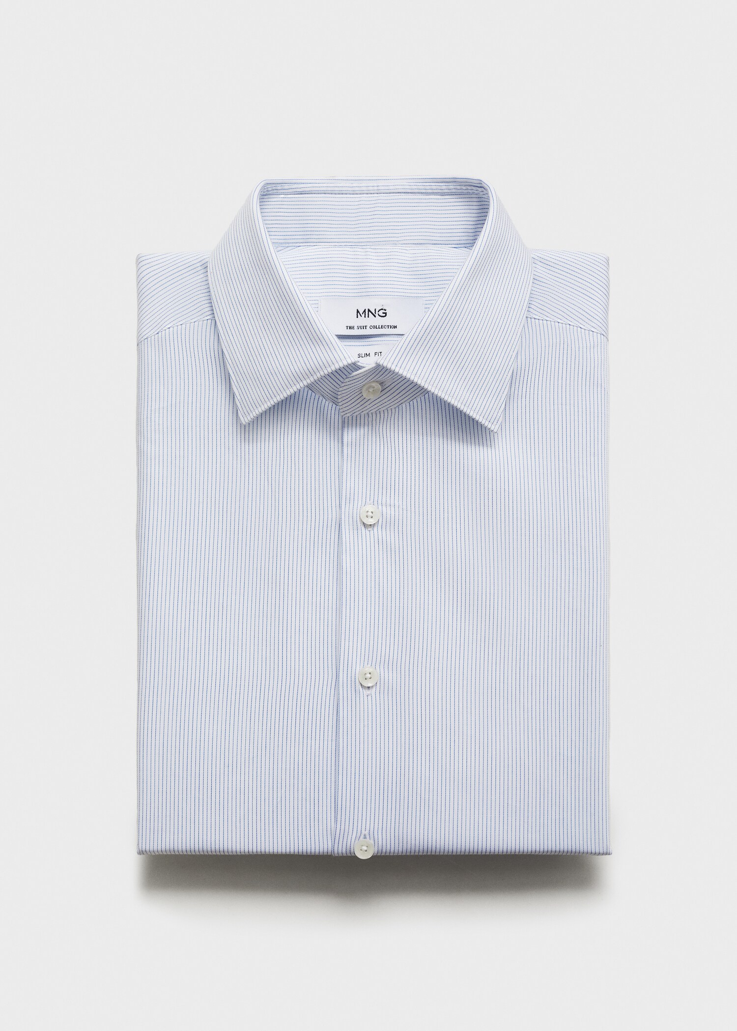 Chemise costume 100 % coton rayures - Détail de l'article 8