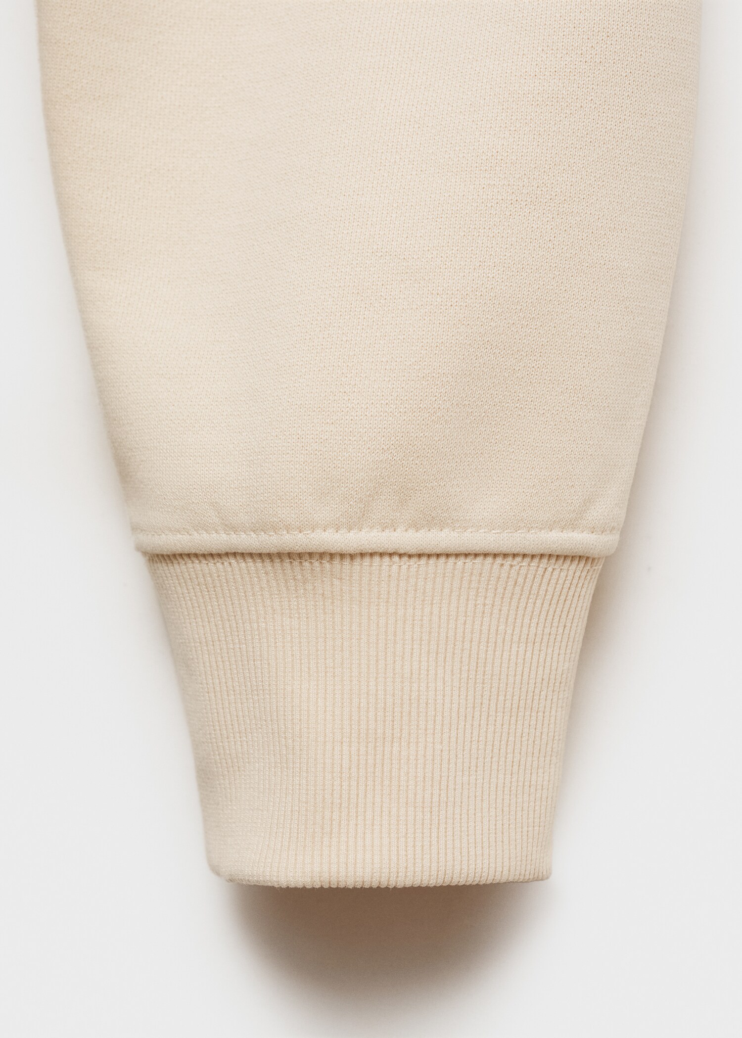 Brushed regular-fit polo sweatshirt - Details of the article 0