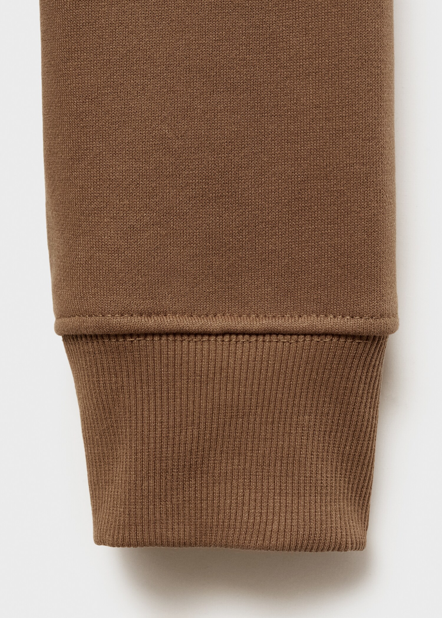 Brushed regular-fit polo sweatshirt - Details of the article 0