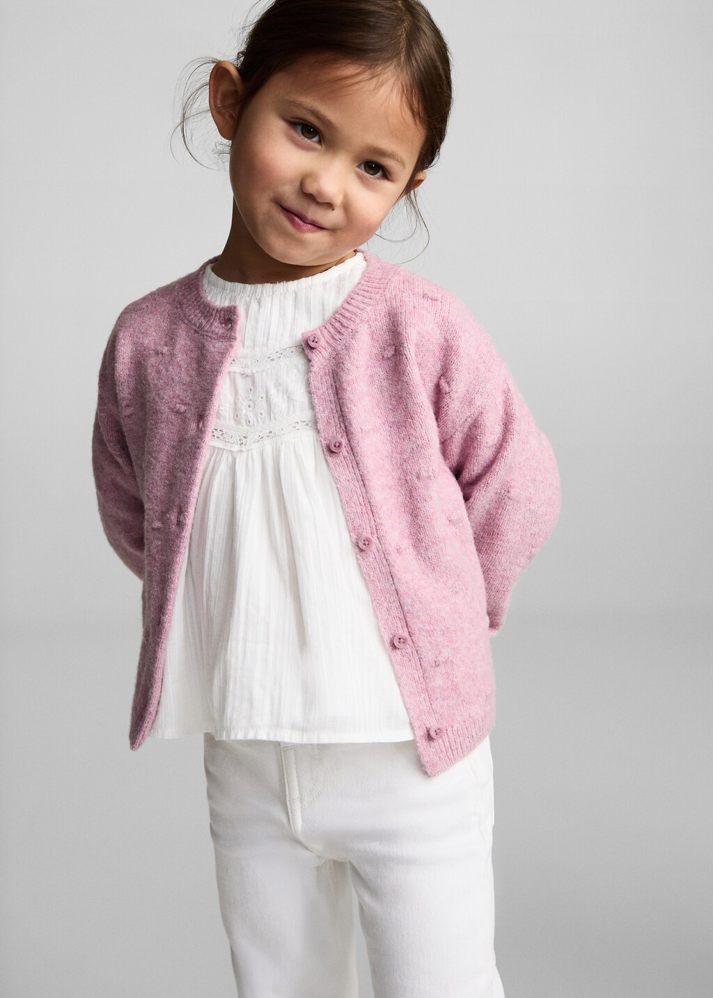 Frayed low-rise skinny jeans