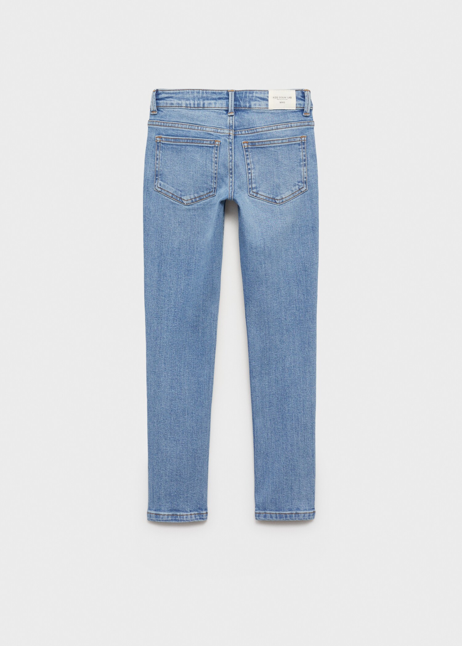 Tajta jeans - Artikelns baksida