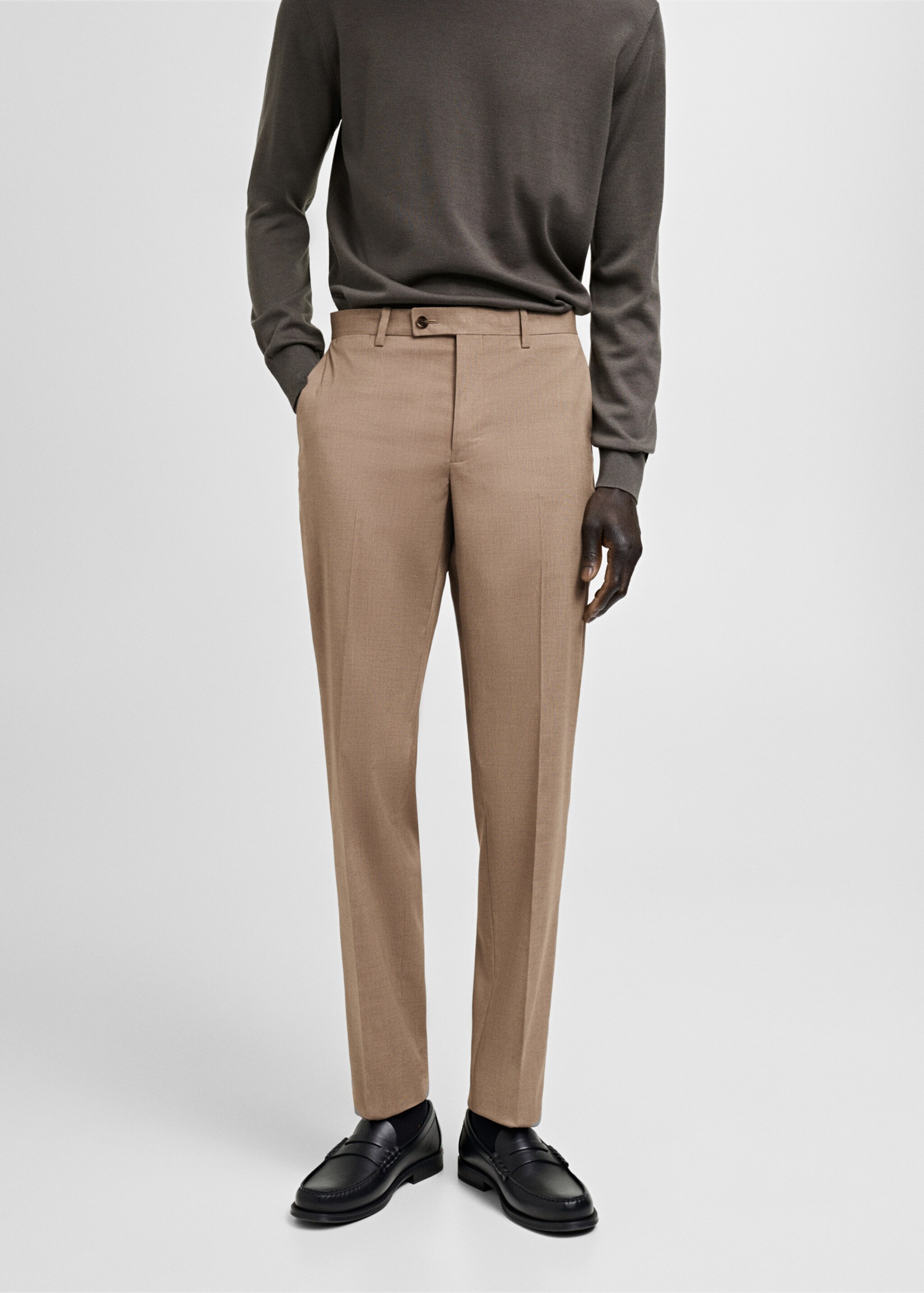 Slim-Fit-Anzughose Milan - Mittlere Ansicht