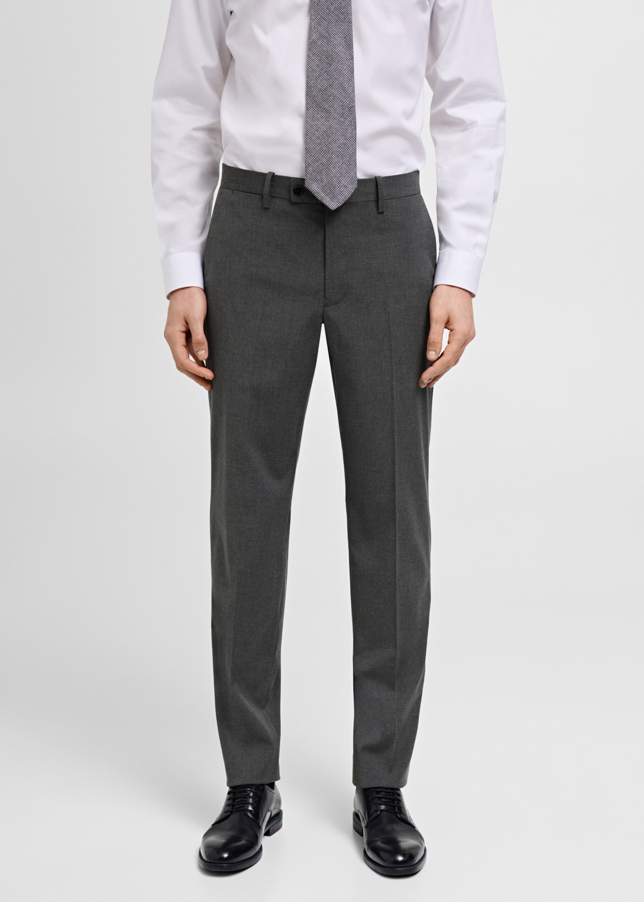 Pantalón traje Mónaco slim fit - Plano medio
