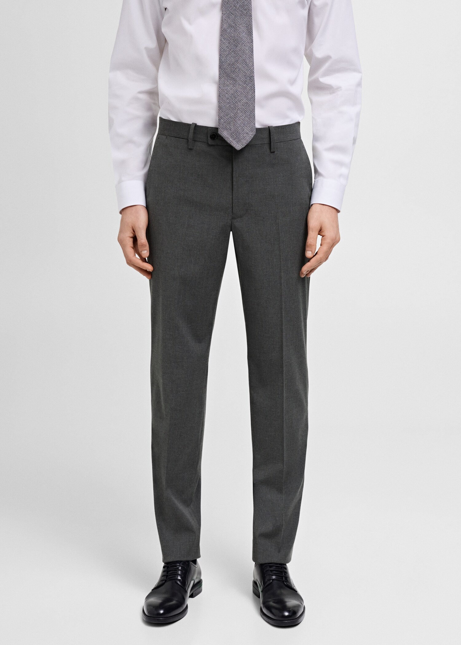 Monaco slim-fit pantalon - Middenvlak