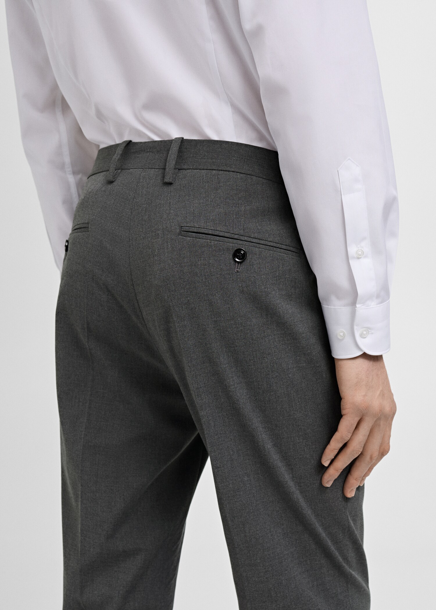 Monaco slim-fit pantalon - Detail van het artikel 2