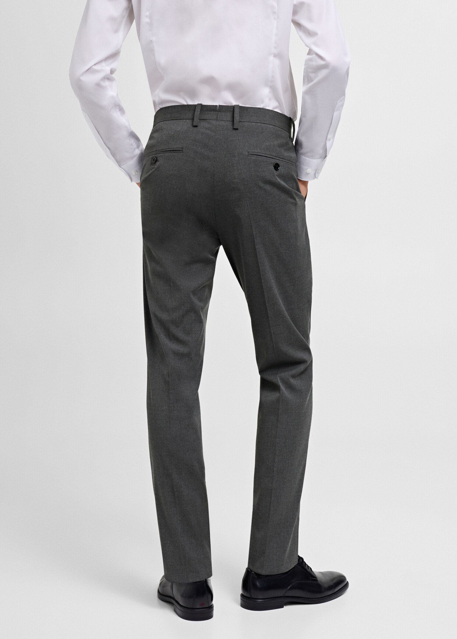 Monaco slim-fit pantalon - Achterkant van het artikel