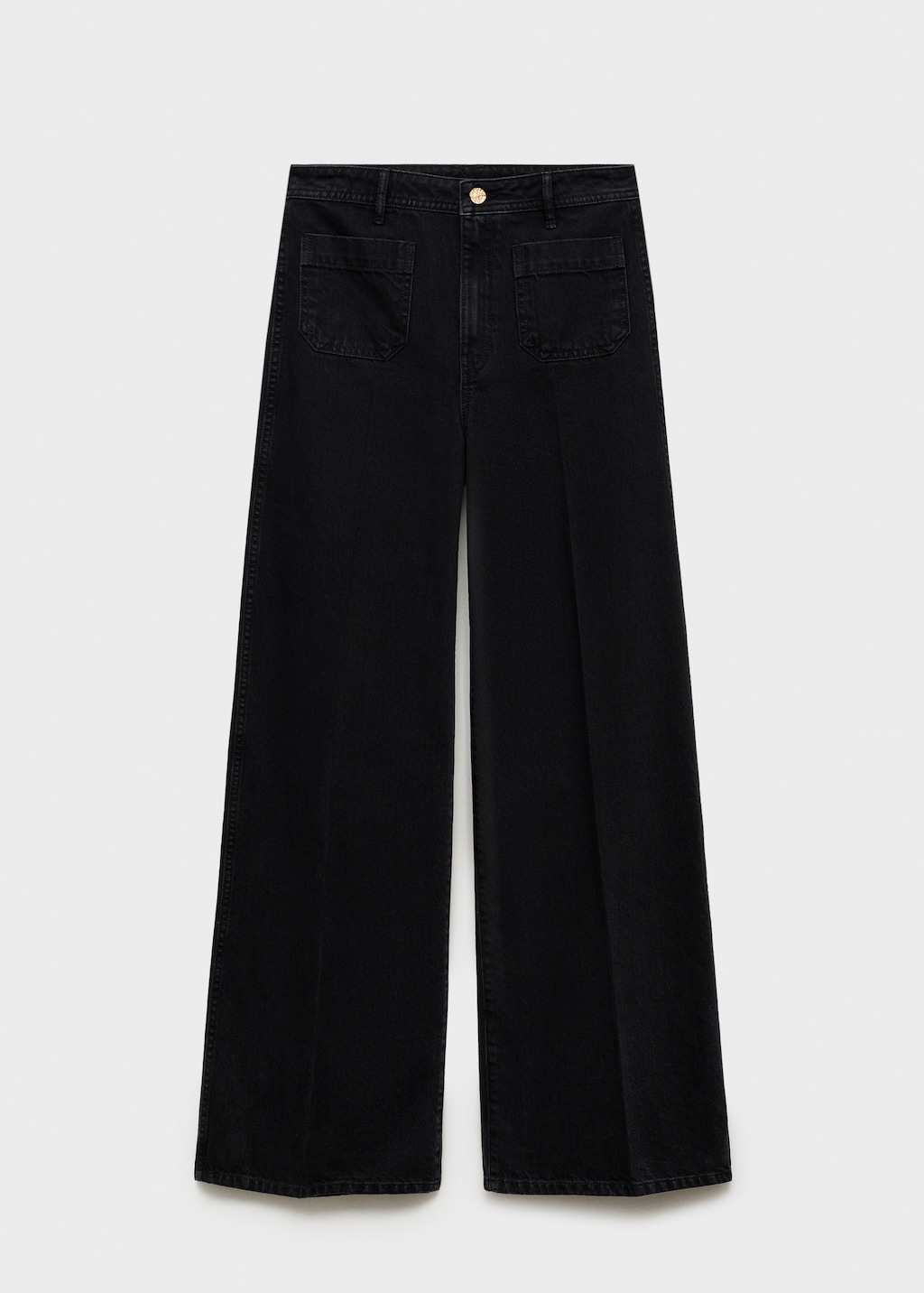 Wideleg jeans with pockets - Women | MANGO Japan Wideleg jeans with pockets - Women | MANGO Japan