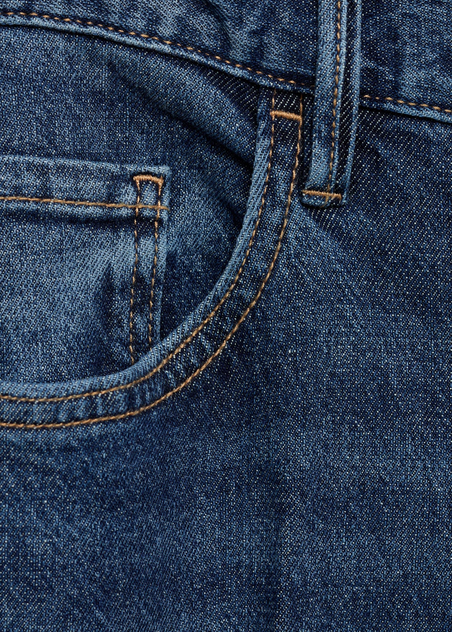 High-rise wideleg jeans - Details of the article 0