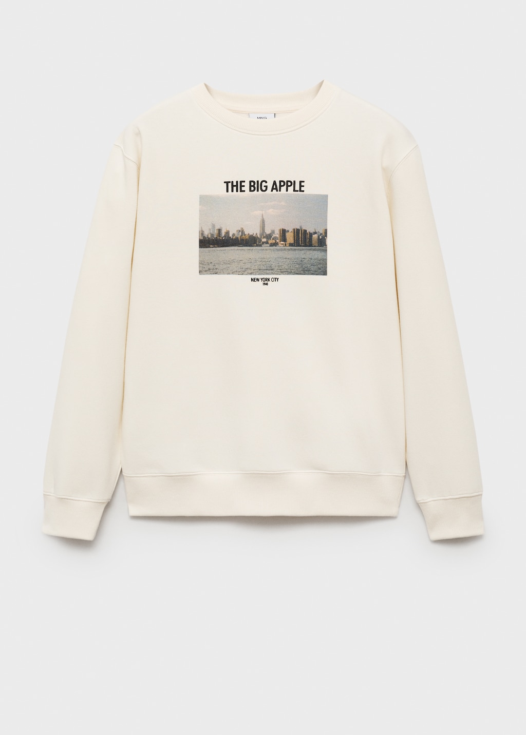 Graphic-print cotton sweatshirt - Men | MANGO USA Graphic-print cotton sweatshirt - Men | MANGO USA